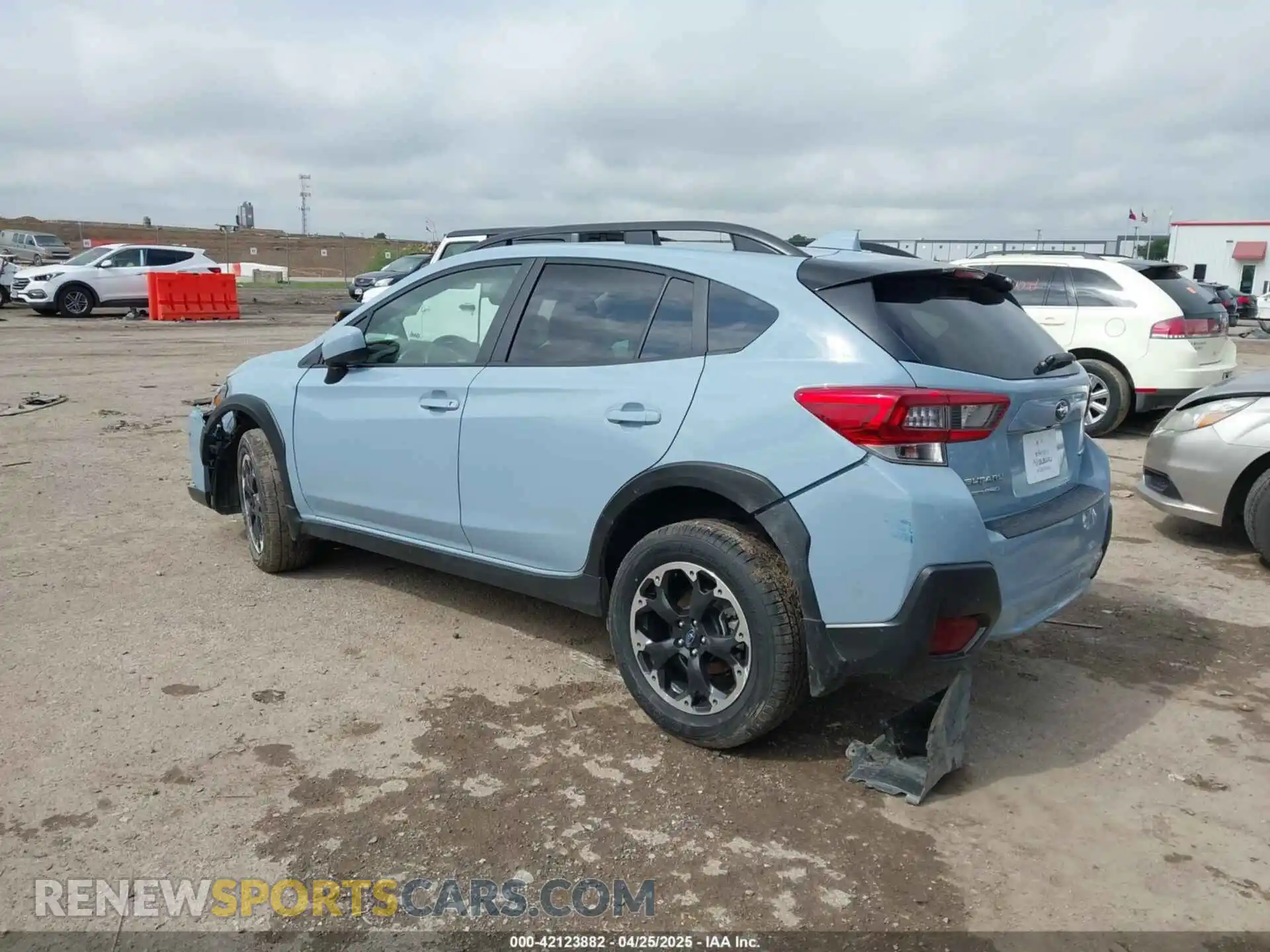 3 Photograph of a damaged car JF2GTAPC5MH651774 SUBARU CROSSTREK 2021