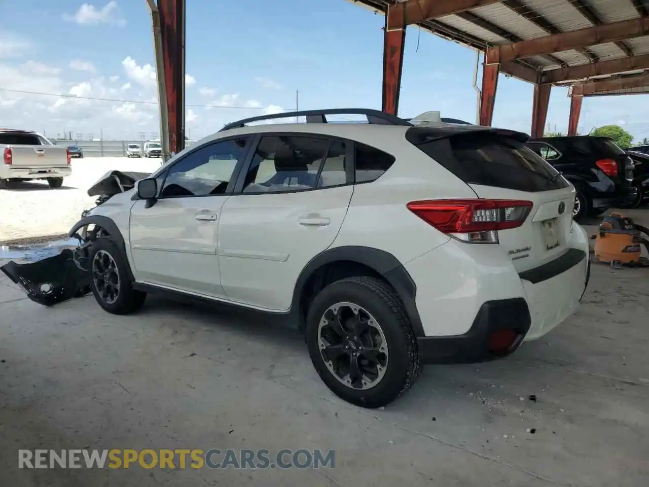 2 Photograph of a damaged car JF2GTAPC6M8258348 SUBARU CROSSTREK 2021