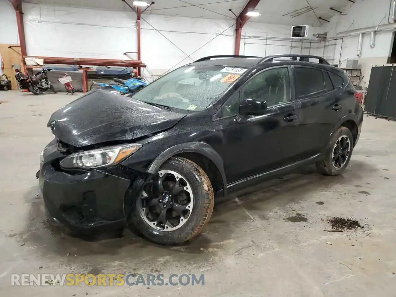 1 Photograph of a damaged car JF2GTAPC6M8304857 SUBARU CROSSTREK 2021