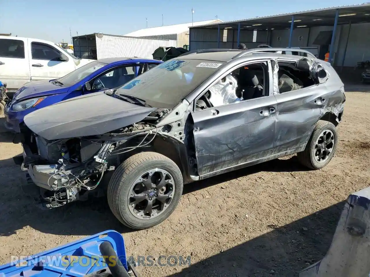 1 Photograph of a damaged car JF2GTAPC6M8323831 SUBARU CROSSTREK 2021