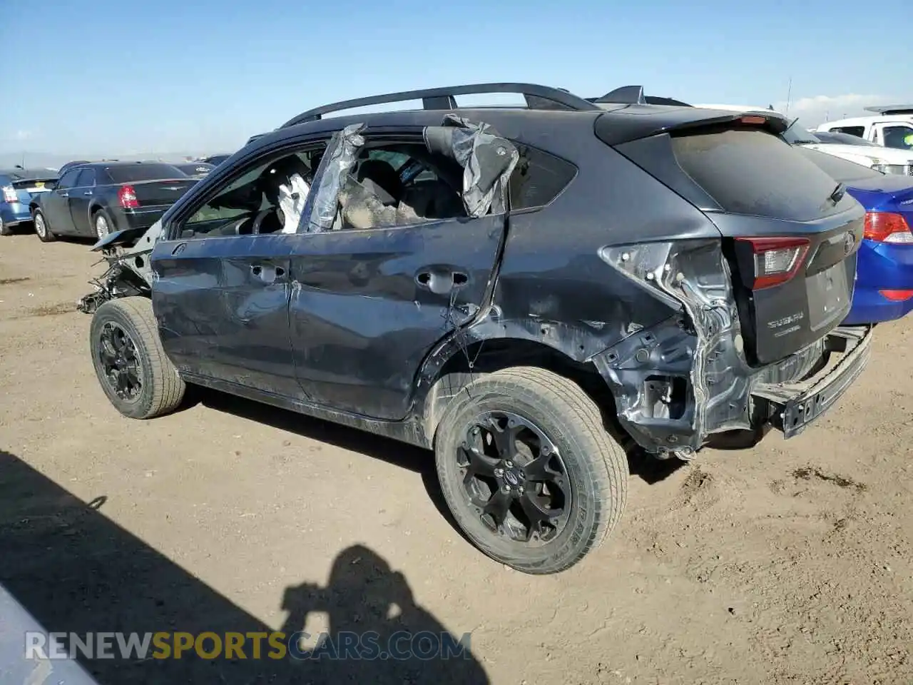 2 Photograph of a damaged car JF2GTAPC6M8323831 SUBARU CROSSTREK 2021