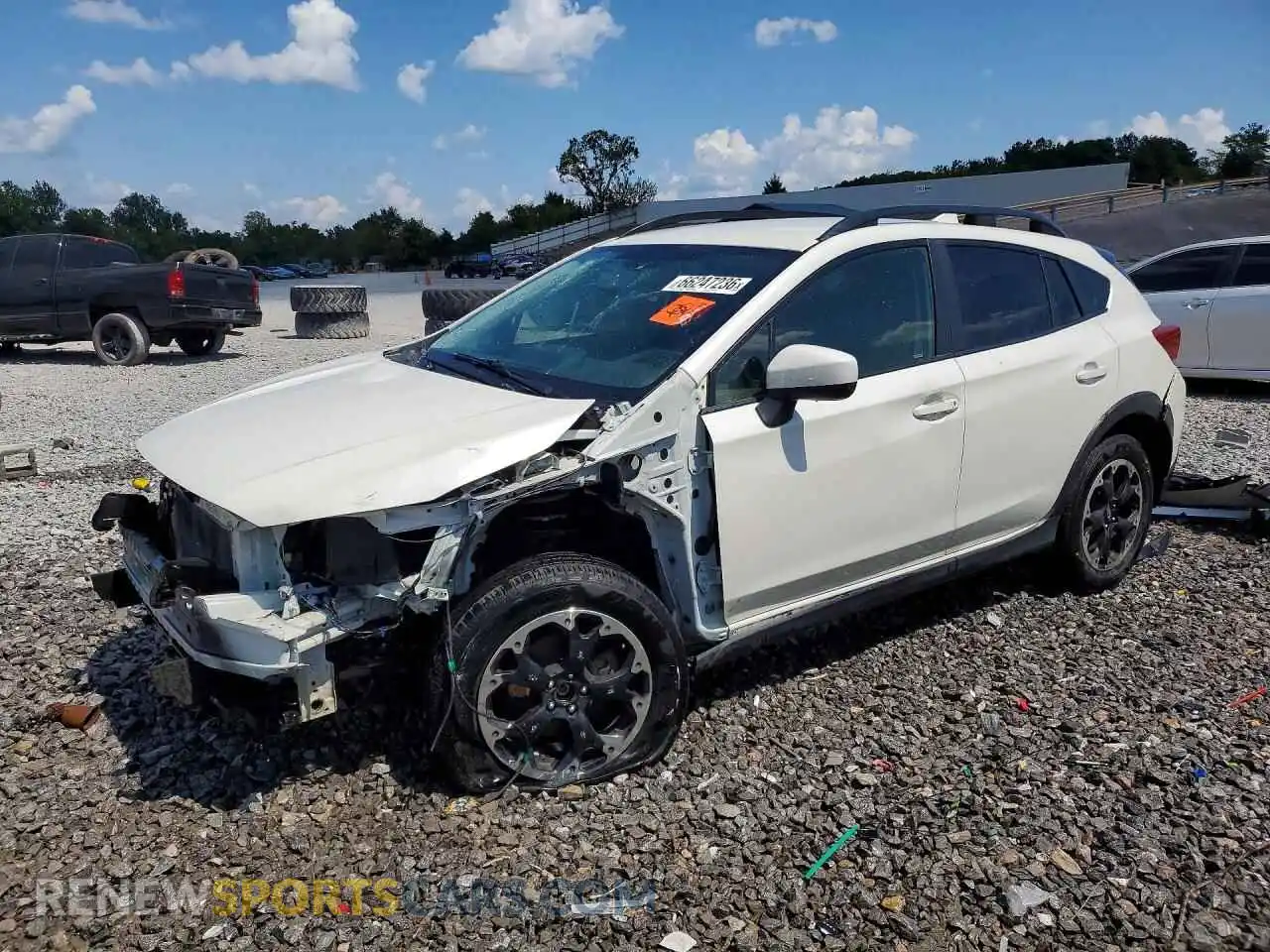 1 Фотография поврежденного автомобиля JF2GTAPC6M8370101 SUBARU CROSSTREK 2021