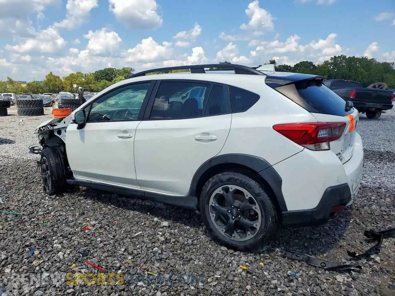 2 Фотография поврежденного автомобиля JF2GTAPC6M8370101 SUBARU CROSSTREK 2021