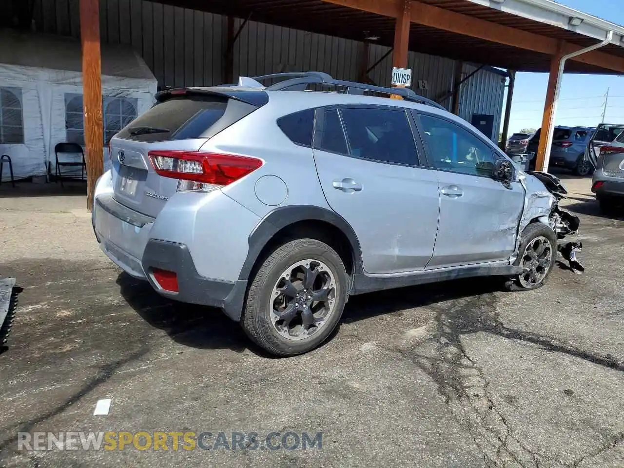 3 Photograph of a damaged car JF2GTAPC6M8375413 SUBARU CROSSTREK 2021