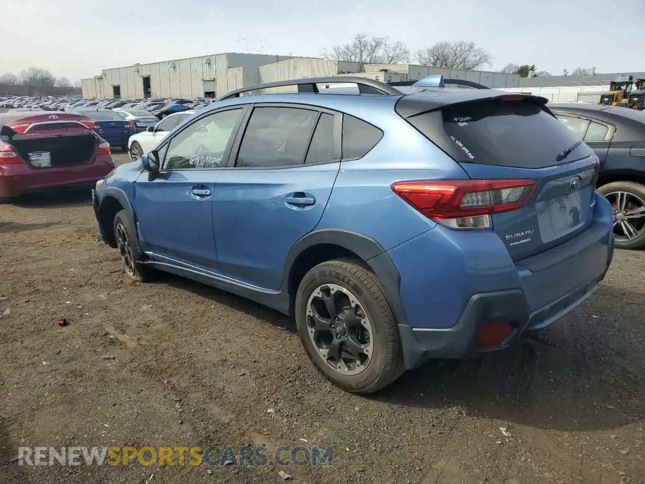 2 Photograph of a damaged car JF2GTAPC6MH253232 SUBARU CROSSTREK 2021
