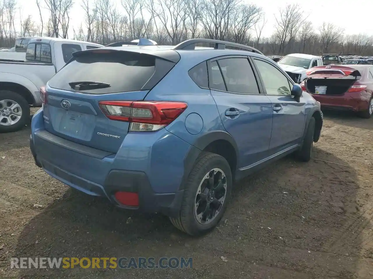 3 Photograph of a damaged car JF2GTAPC6MH253232 SUBARU CROSSTREK 2021