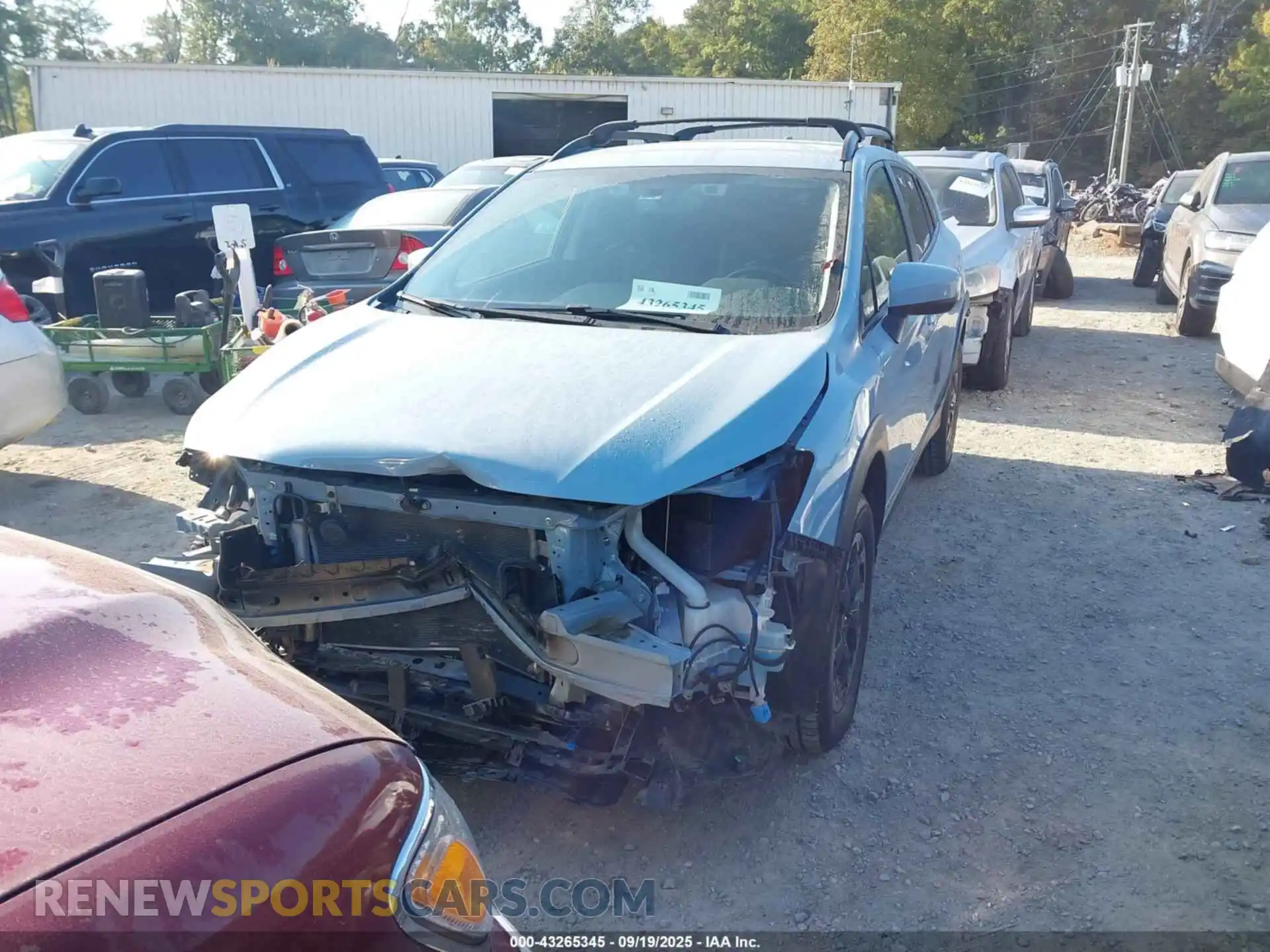 2 Photograph of a damaged car JF2GTAPC6MH391644 SUBARU CROSSTREK 2021