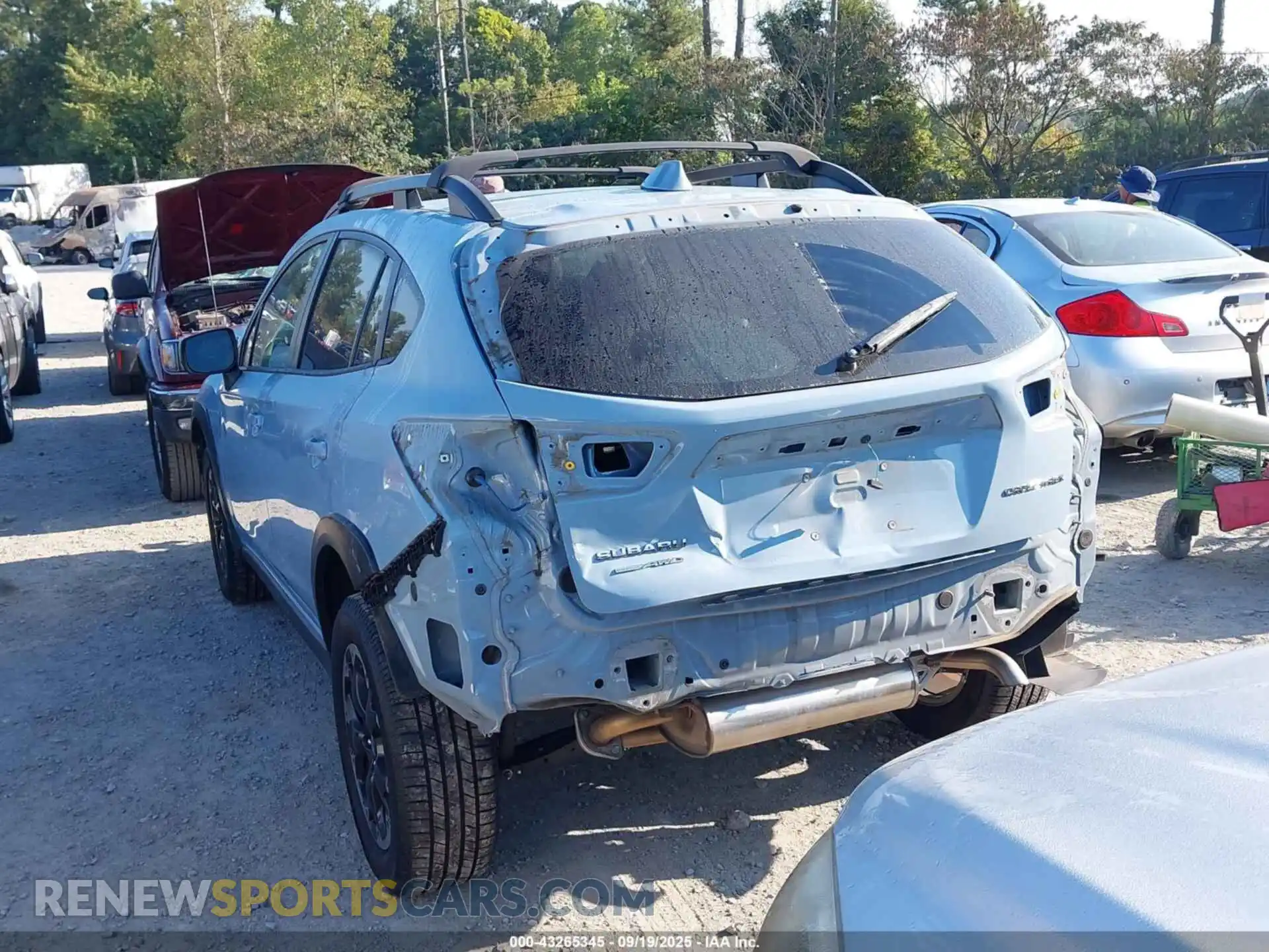 3 Photograph of a damaged car JF2GTAPC6MH391644 SUBARU CROSSTREK 2021