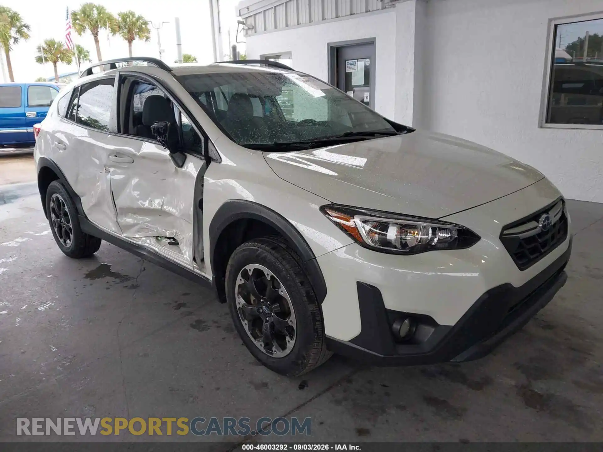 1 Photograph of a damaged car JF2GTAPC7M8207375 SUBARU CROSSTREK 2021