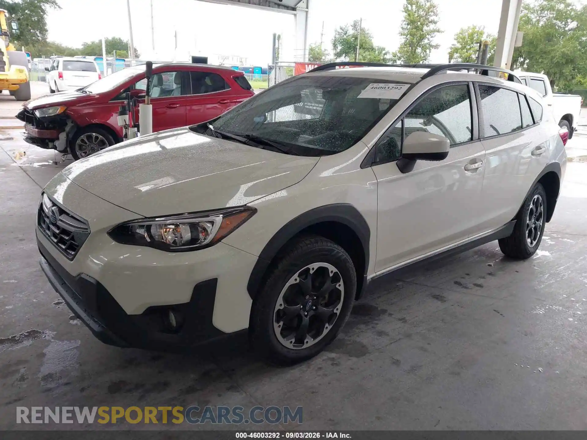 2 Photograph of a damaged car JF2GTAPC7M8207375 SUBARU CROSSTREK 2021
