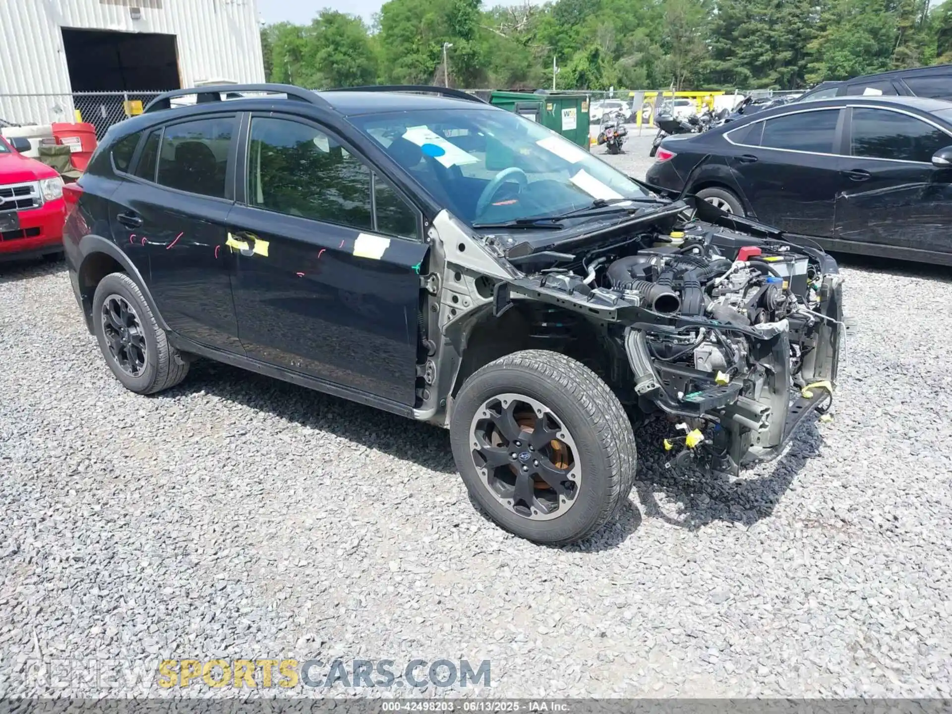 1 fotografías del automóvil dañado JF2GTAPC7M8230476 SUBARU CROSSTREK 2021