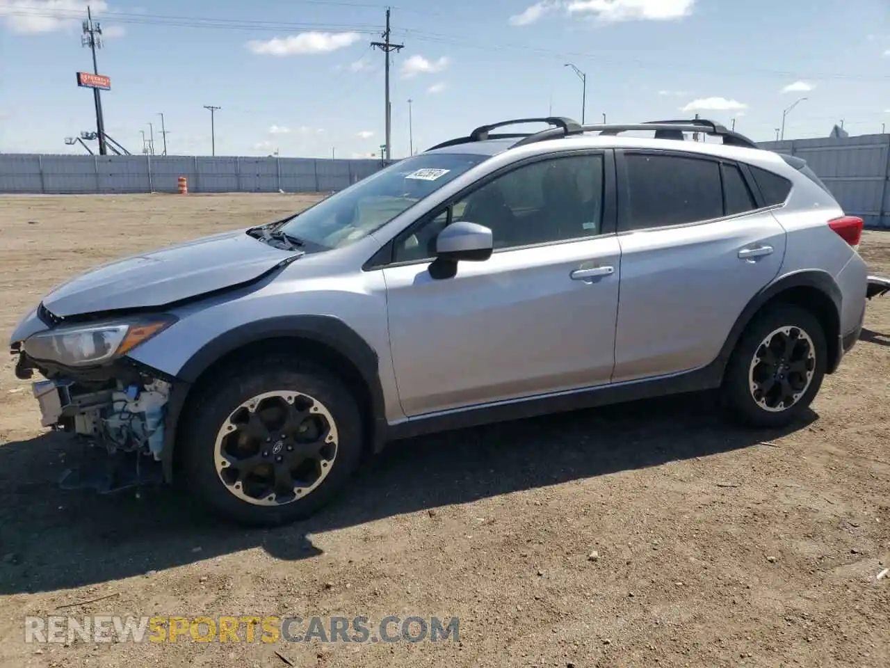 1 Photograph of a damaged car JF2GTAPC7M8330786 SUBARU CROSSTREK 2021