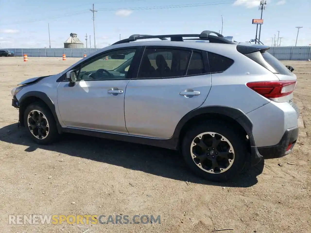 2 Photograph of a damaged car JF2GTAPC7M8330786 SUBARU CROSSTREK 2021
