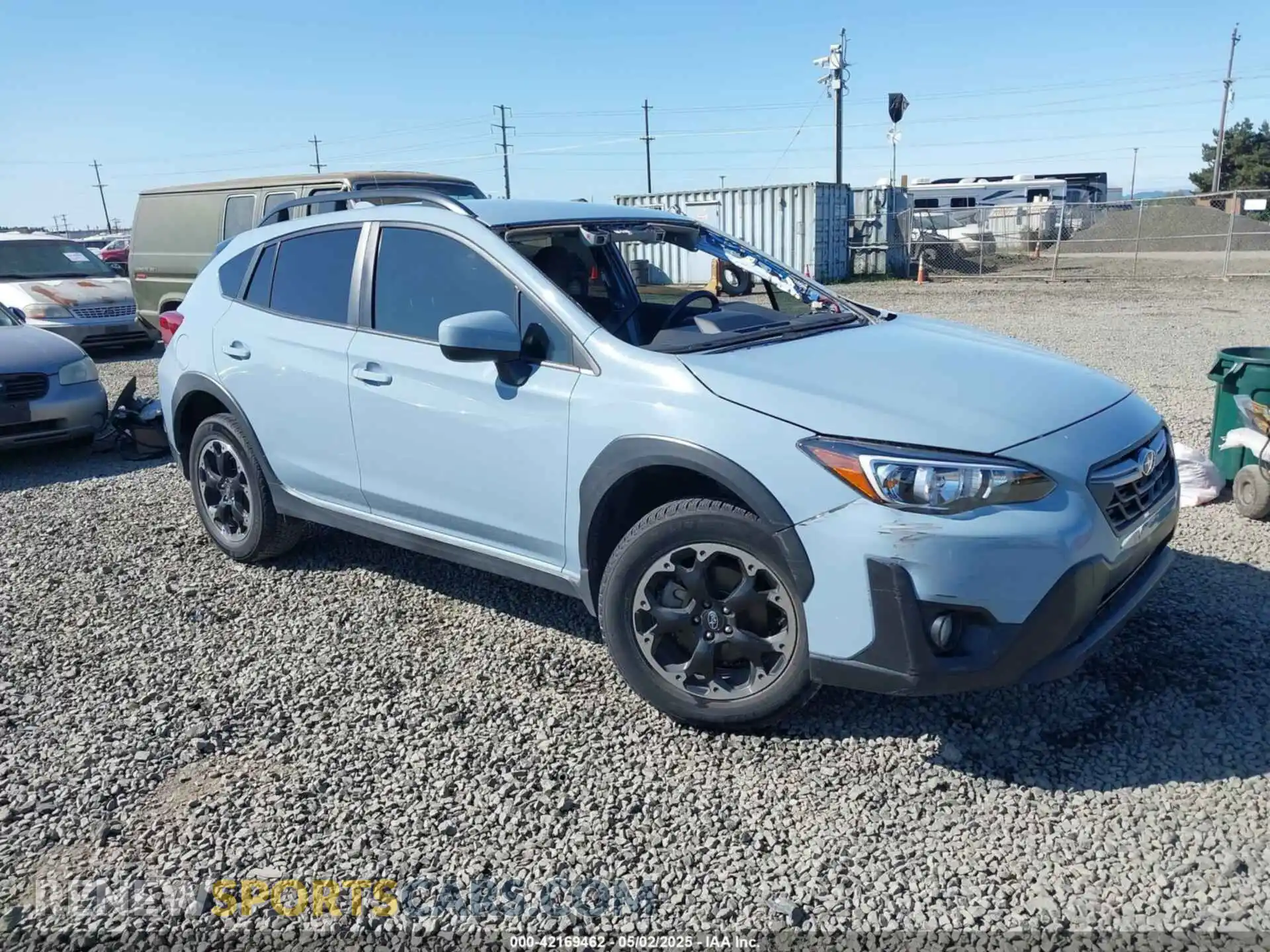 1 Photograph of a damaged car JF2GTAPC7M8355820 SUBARU CROSSTREK 2021