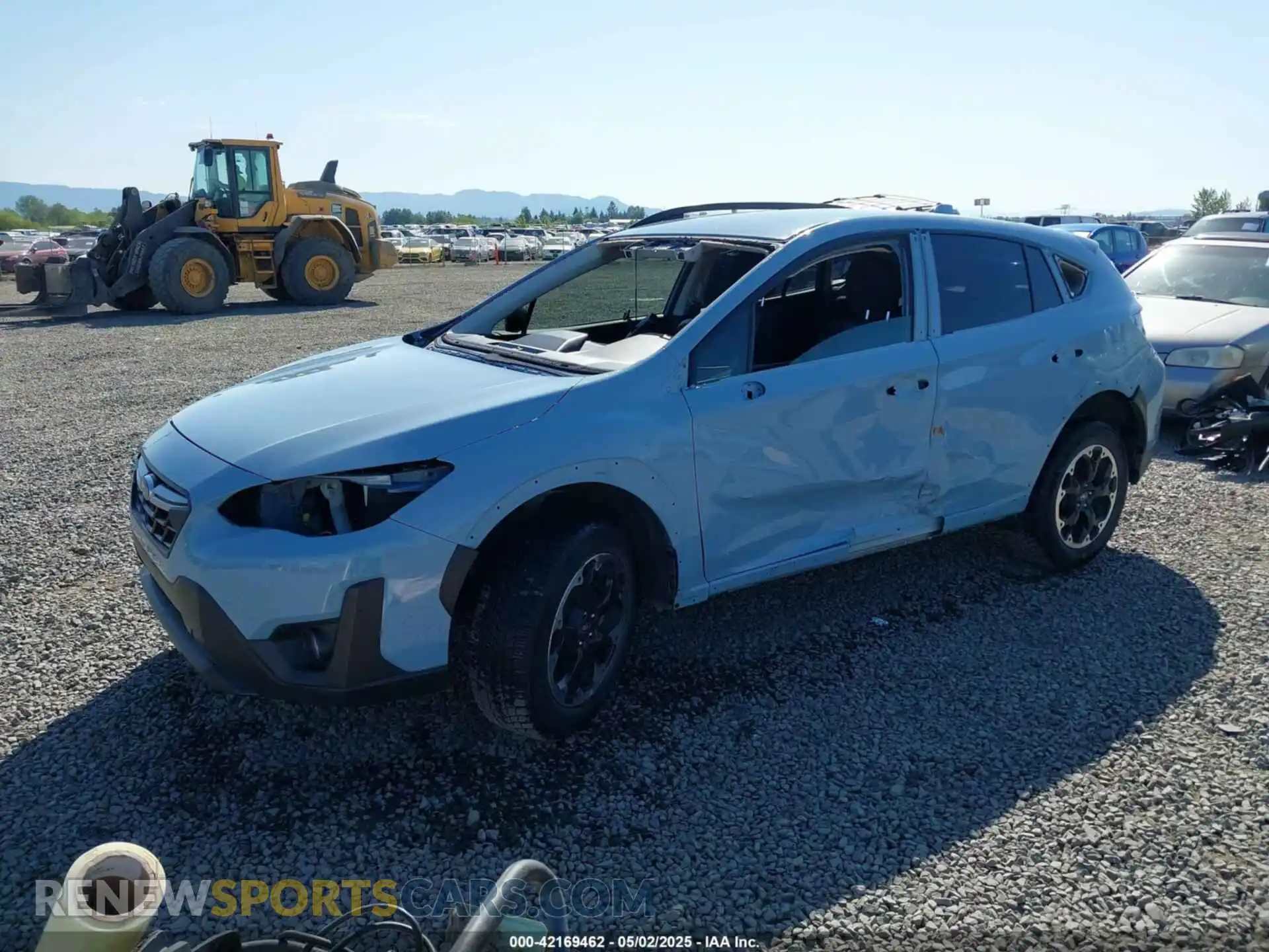 2 Photograph of a damaged car JF2GTAPC7M8355820 SUBARU CROSSTREK 2021