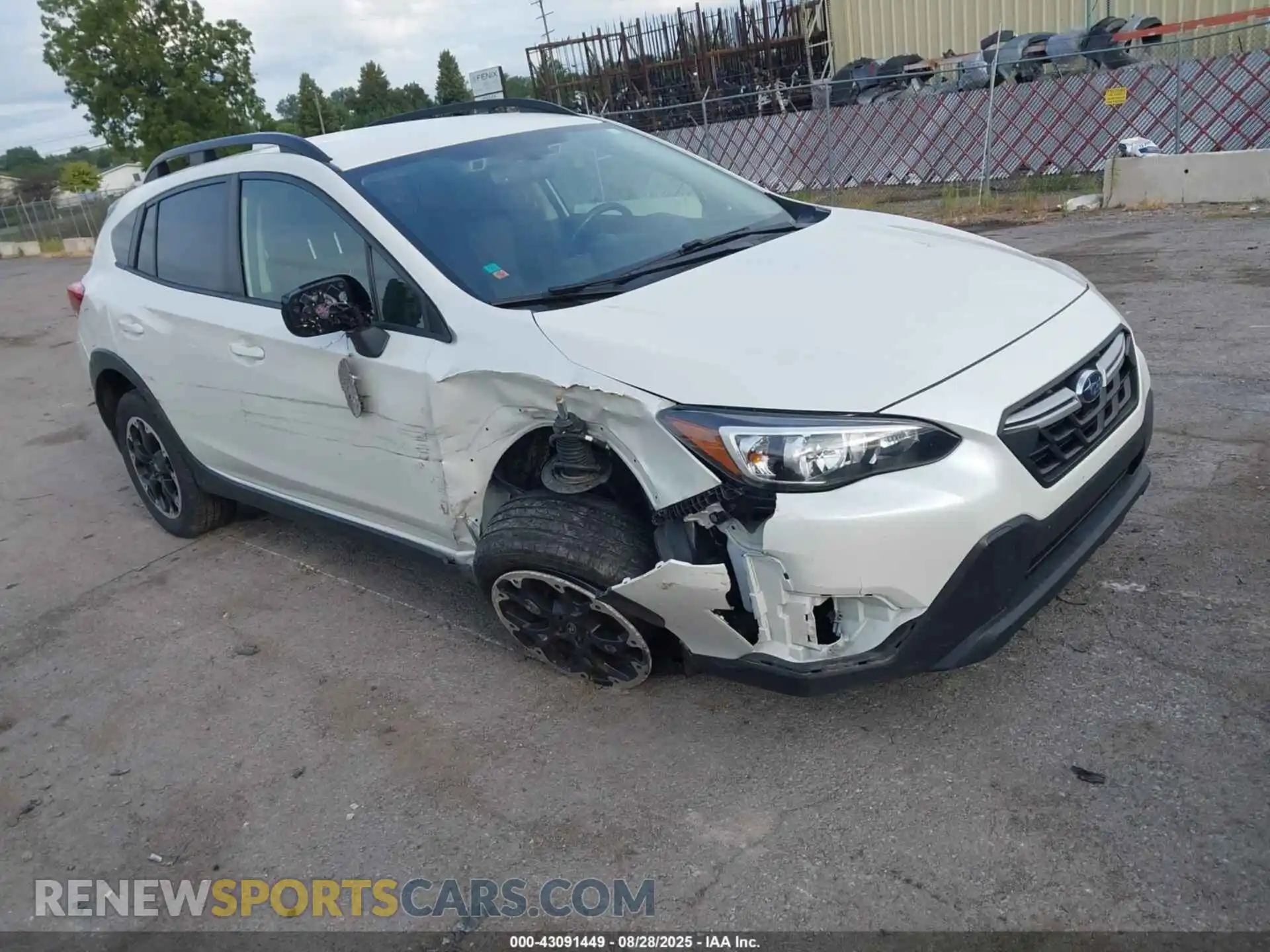 1 Photograph of a damaged car JF2GTAPC7M8374836 SUBARU CROSSTREK 2021