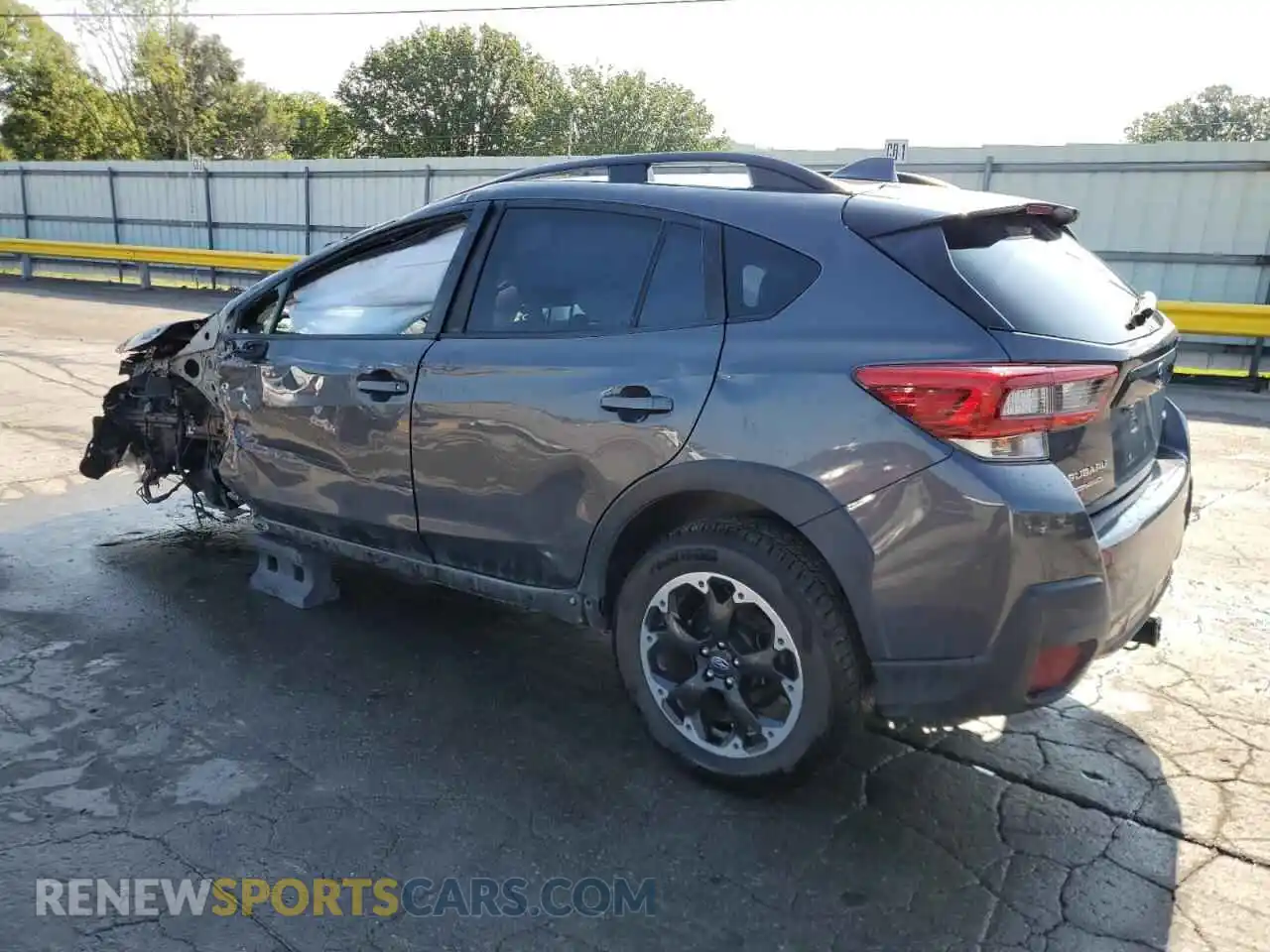 2 Photograph of a damaged car JF2GTAPC7M8650500 SUBARU CROSSTREK 2021