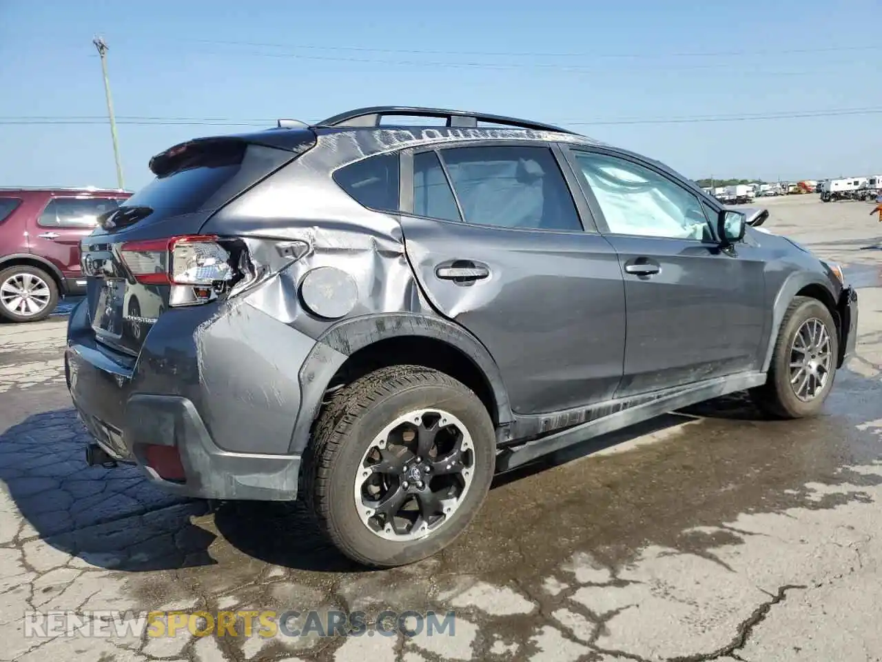 3 Photograph of a damaged car JF2GTAPC7M8650500 SUBARU CROSSTREK 2021