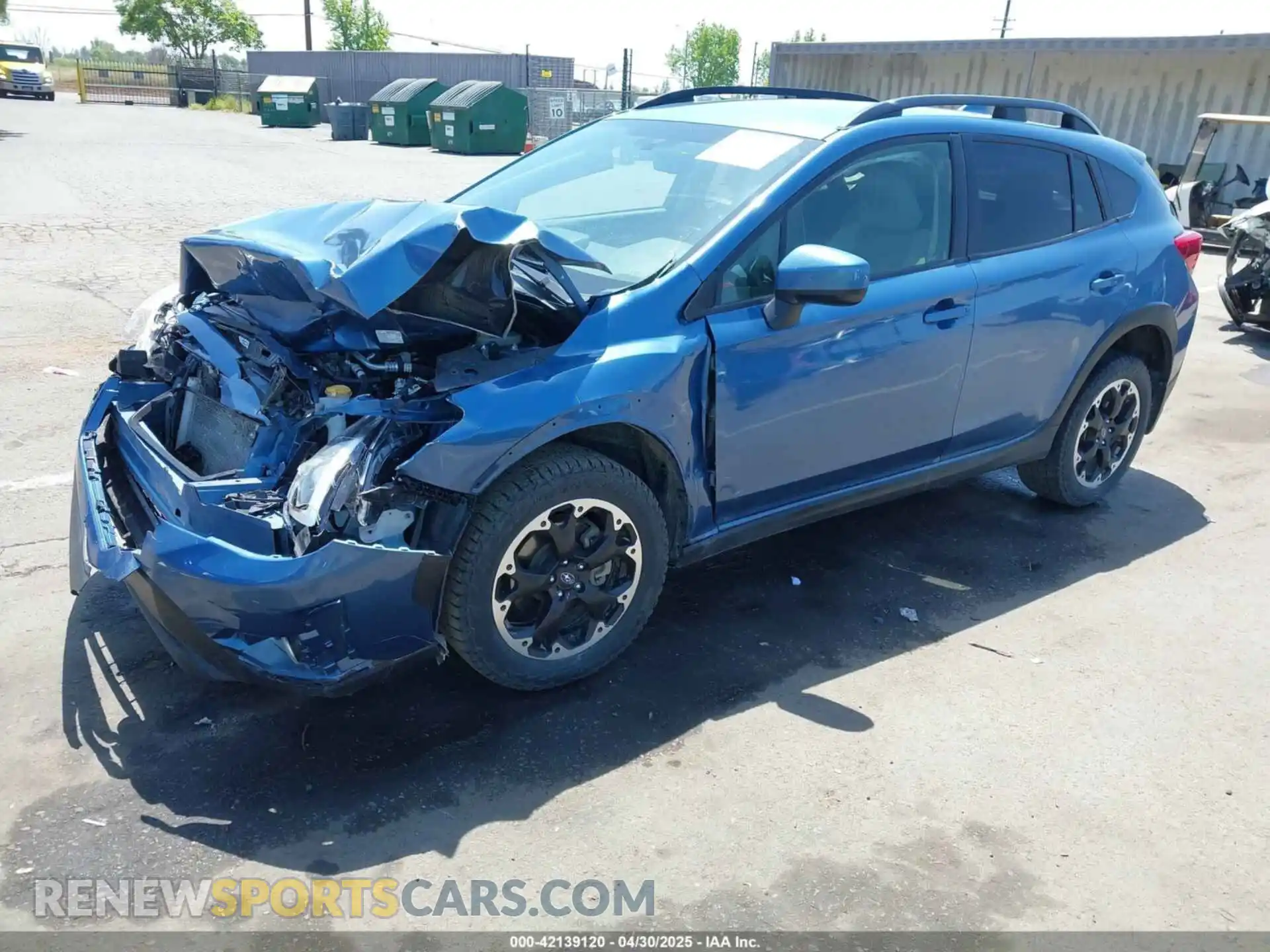 2 Photograph of a damaged car JF2GTAPC7MH370303 SUBARU CROSSTREK 2021