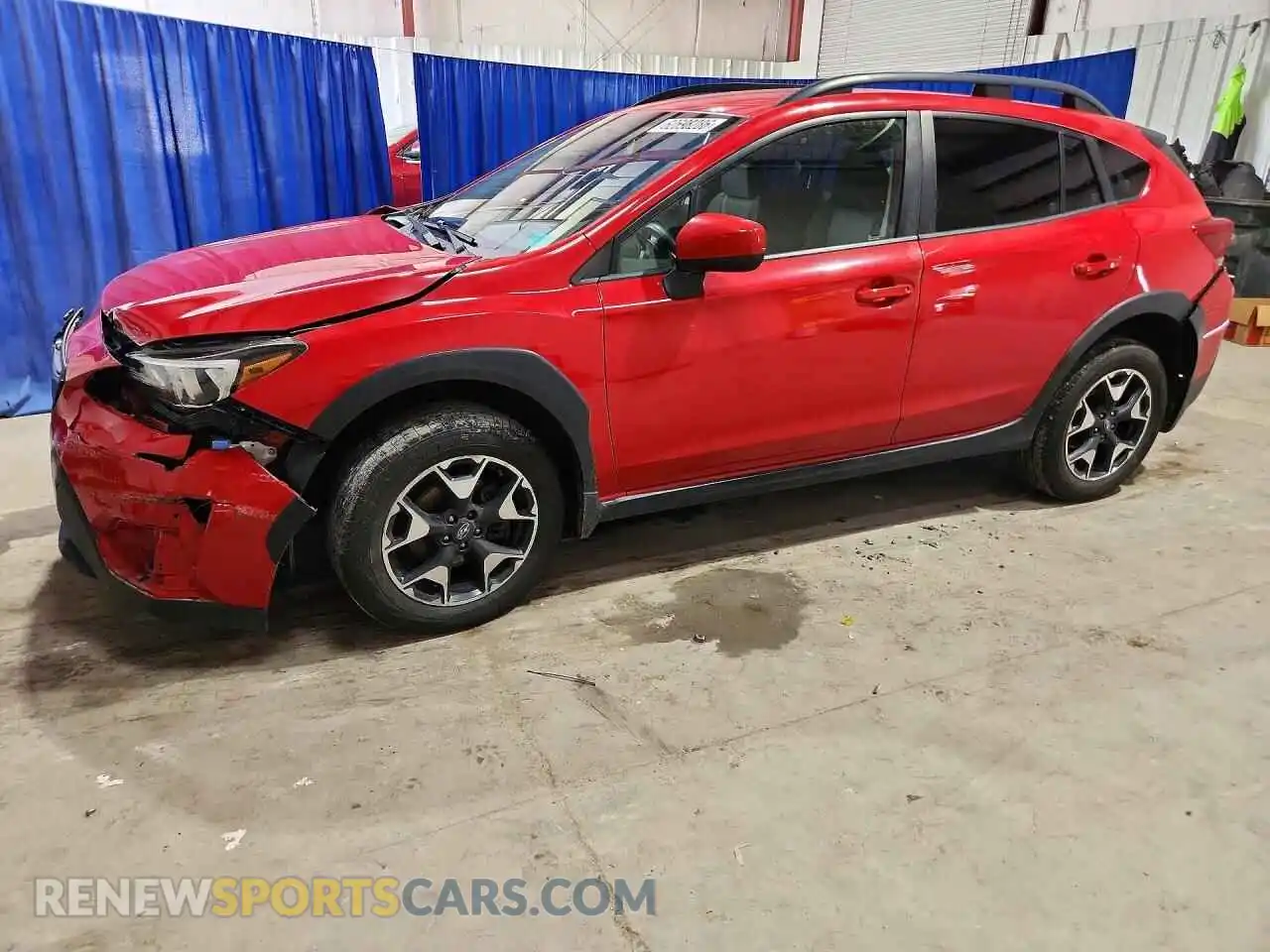 1 Photograph of a damaged car JF2GTAPC8M8231863 SUBARU CROSSTREK 2021
