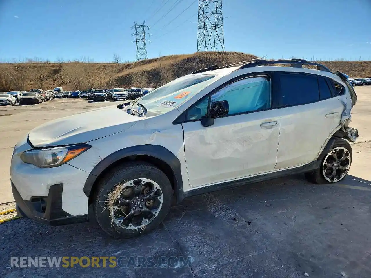 1 fotografías del automóvil dañado JF2GTAPC8M8326150 SUBARU CROSSTREK 2021