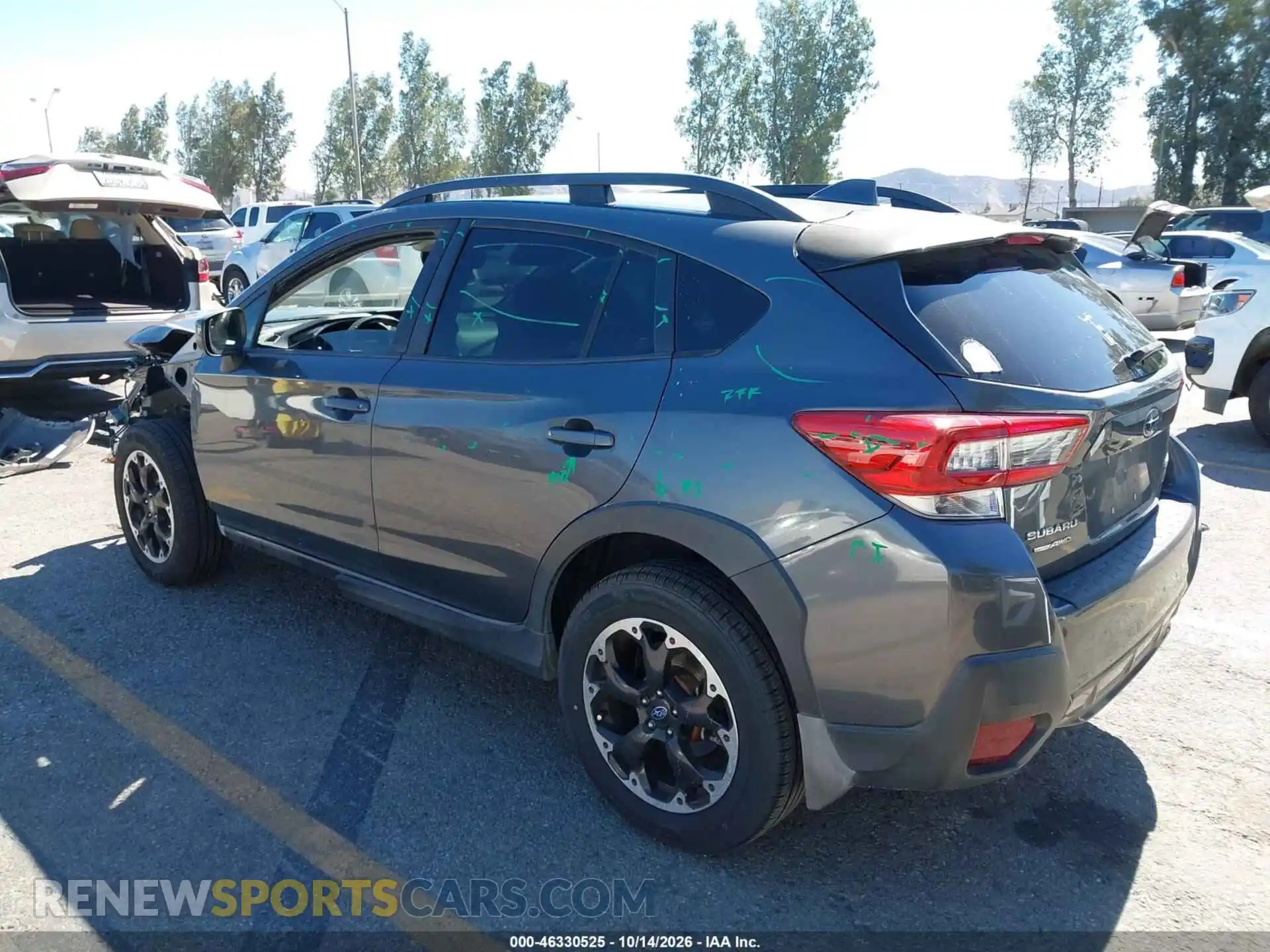 3 Photograph of a damaged car JF2GTAPC8MH213136 SUBARU CROSSTREK 2021