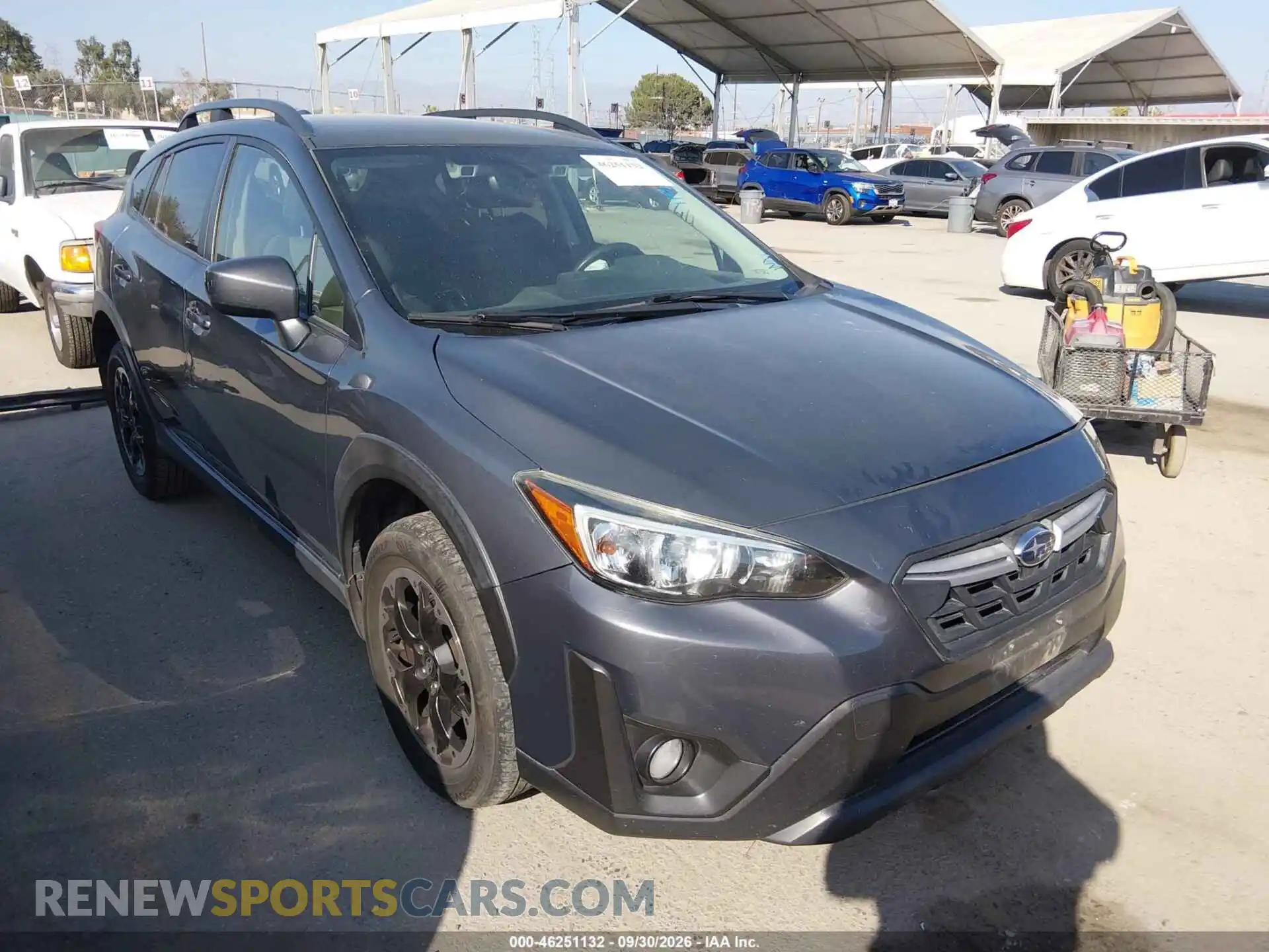 1 Photograph of a damaged car JF2GTAPC9M8221102 SUBARU CROSSTREK 2021