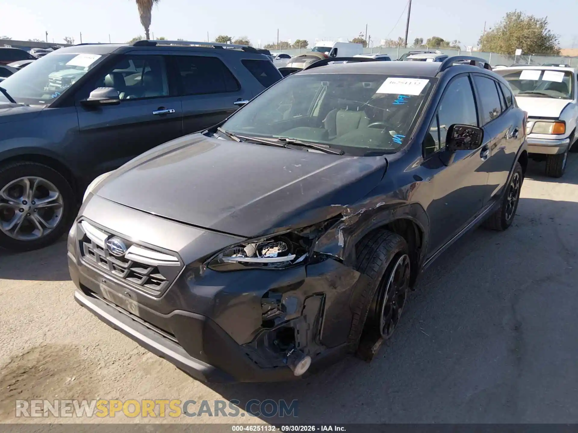 2 Photograph of a damaged car JF2GTAPC9M8221102 SUBARU CROSSTREK 2021