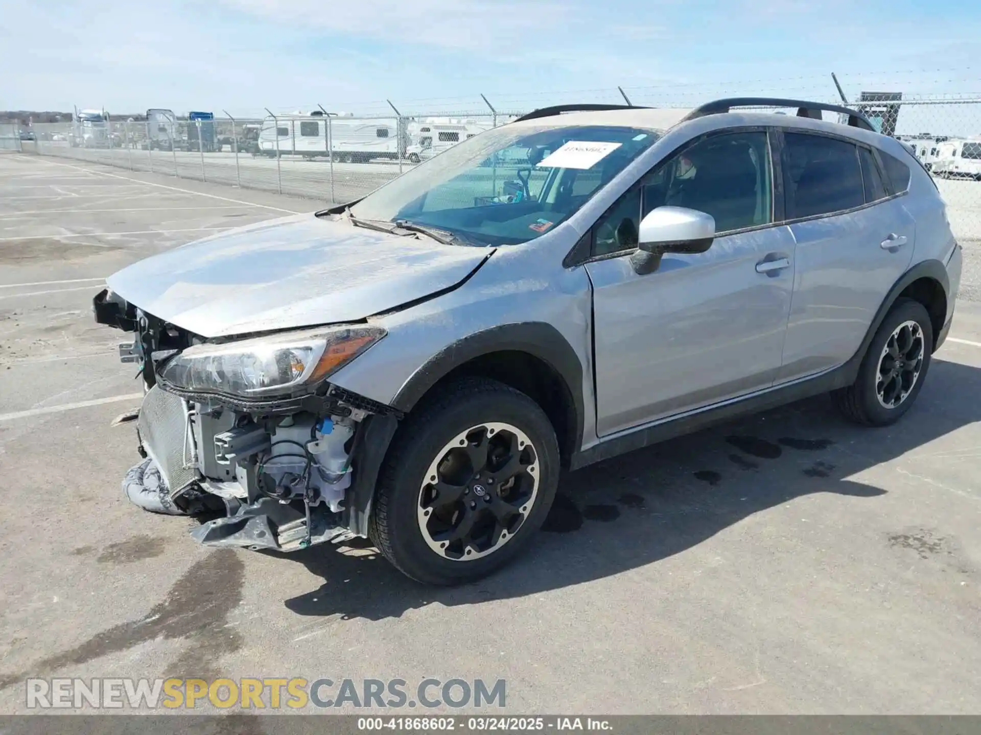 2 Photograph of a damaged car JF2GTAPC9M8240667 SUBARU CROSSTREK 2021
