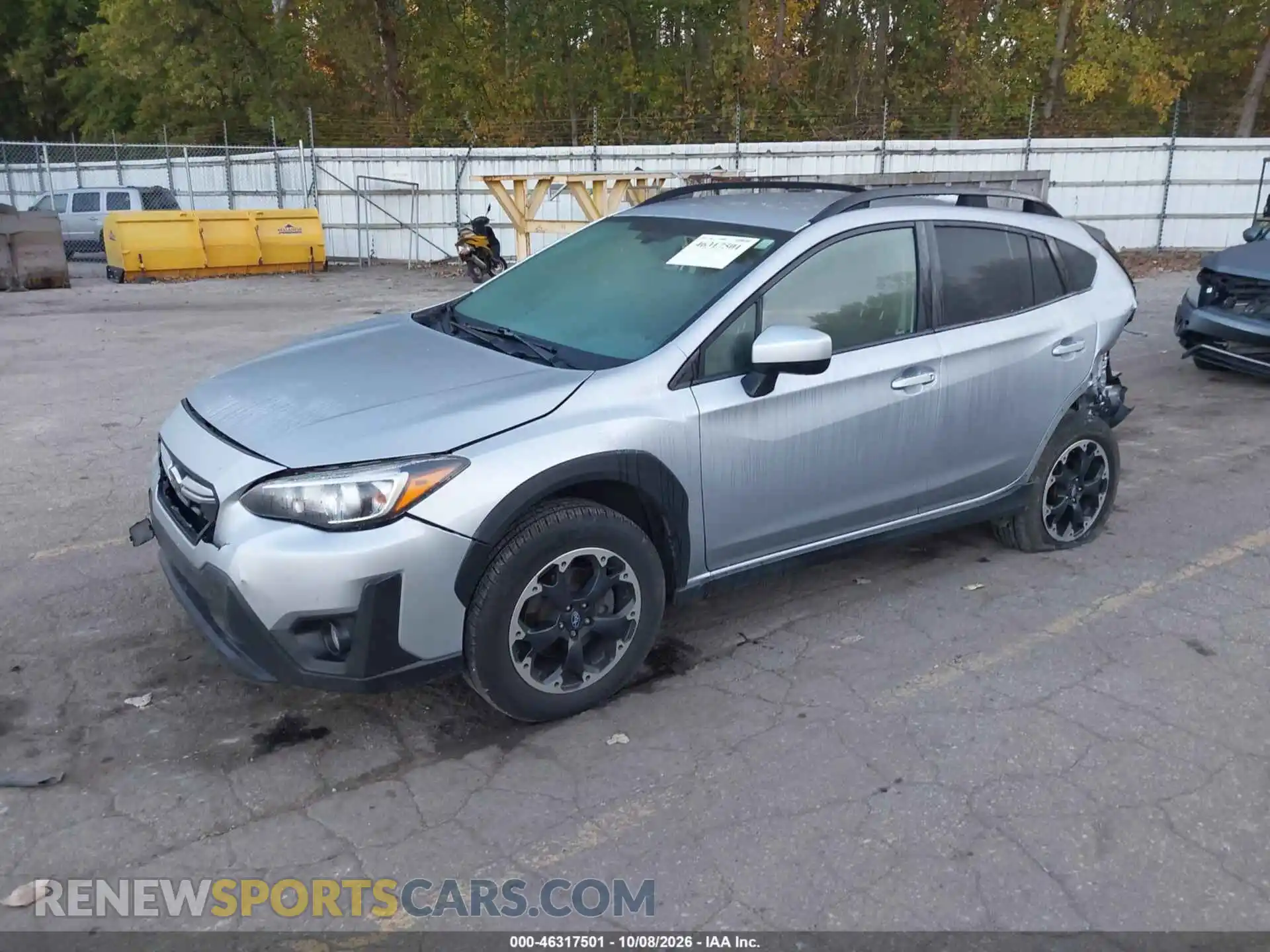 2 Photograph of a damaged car JF2GTAPC9M8248011 SUBARU CROSSTREK 2021