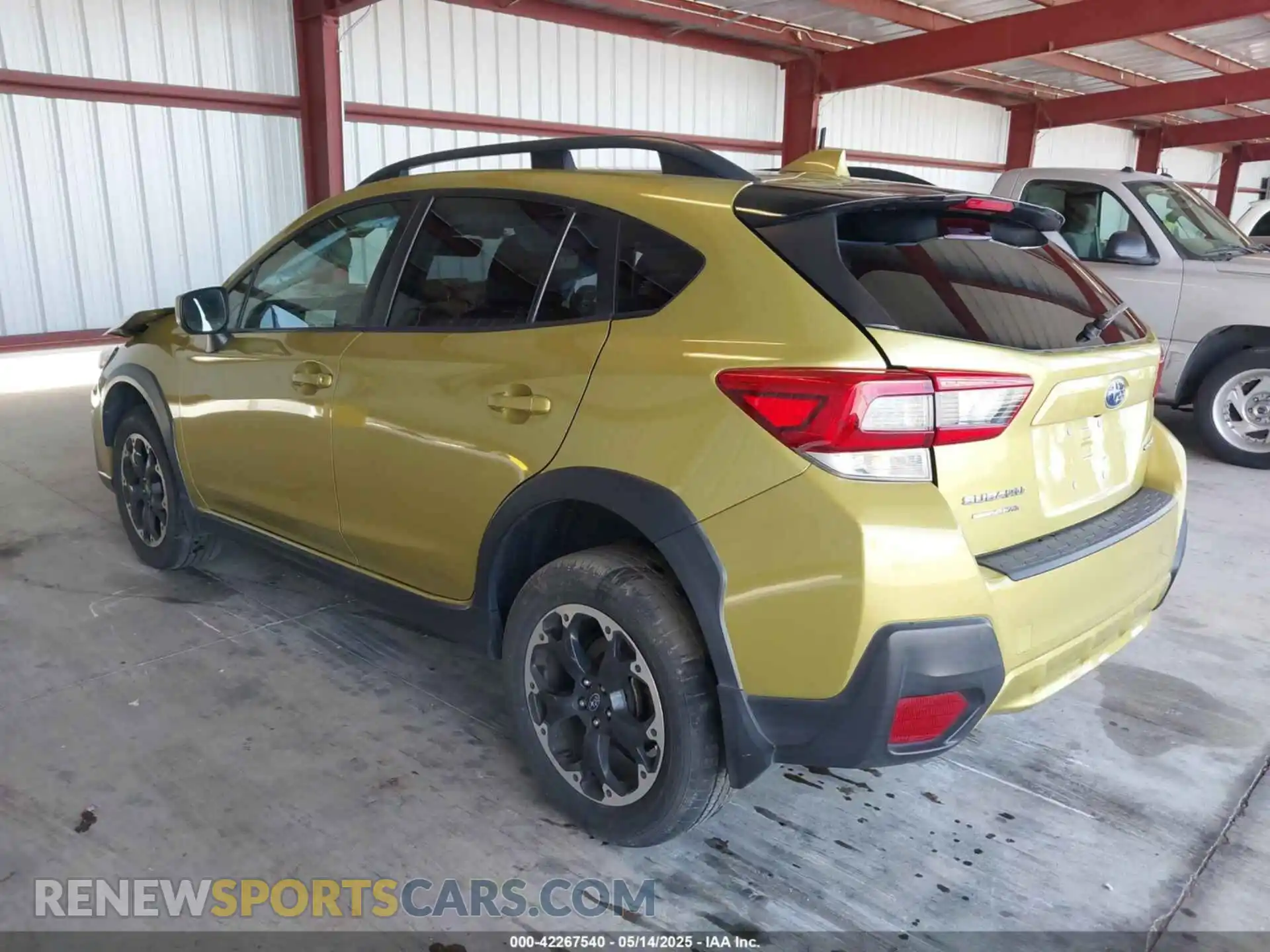 3 Photograph of a damaged car JF2GTAPC9MH348352 SUBARU CROSSTREK 2021
