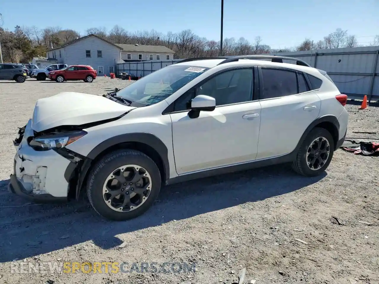 1 Photograph of a damaged car JF2GTAPCXM8272592 SUBARU CROSSTREK 2021