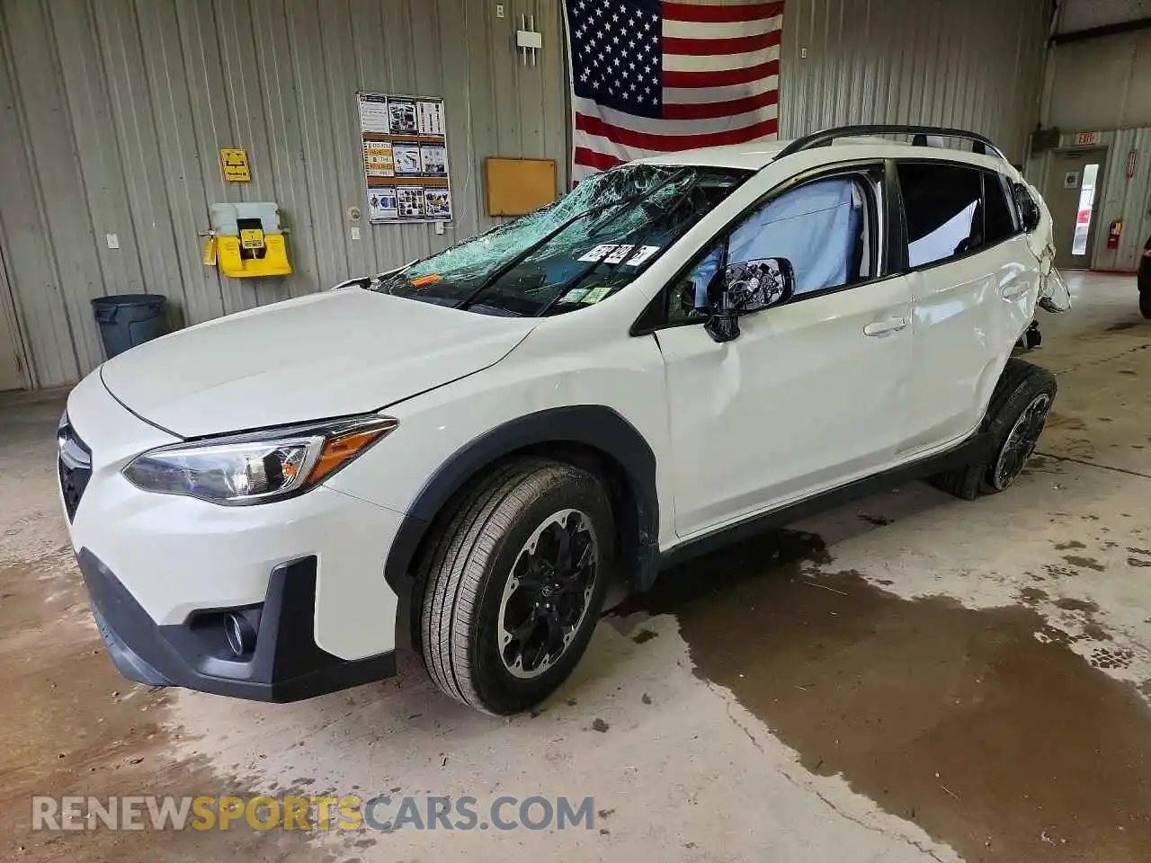 1 Photograph of a damaged car JF2GTAPCXM8311987 SUBARU CROSSTREK 2021