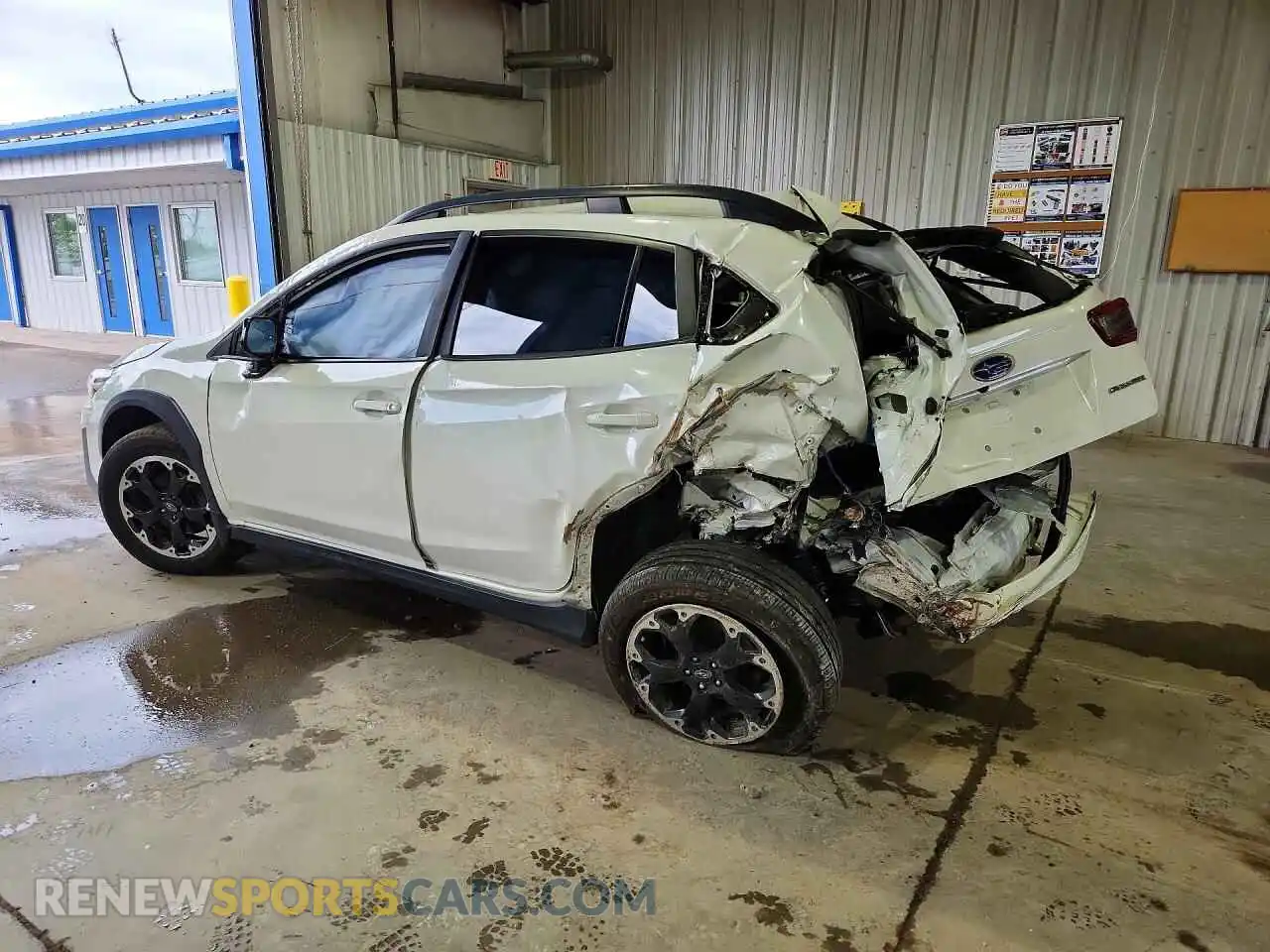2 Photograph of a damaged car JF2GTAPCXM8311987 SUBARU CROSSTREK 2021