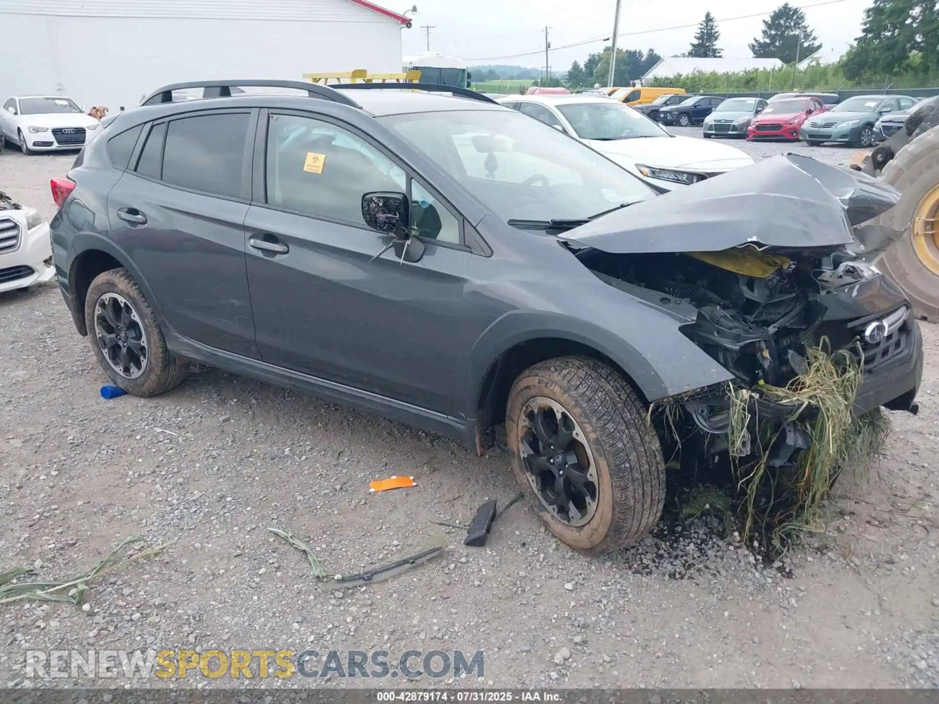 1 Photograph of a damaged car JF2GTAPCXM8324402 SUBARU CROSSTREK 2021