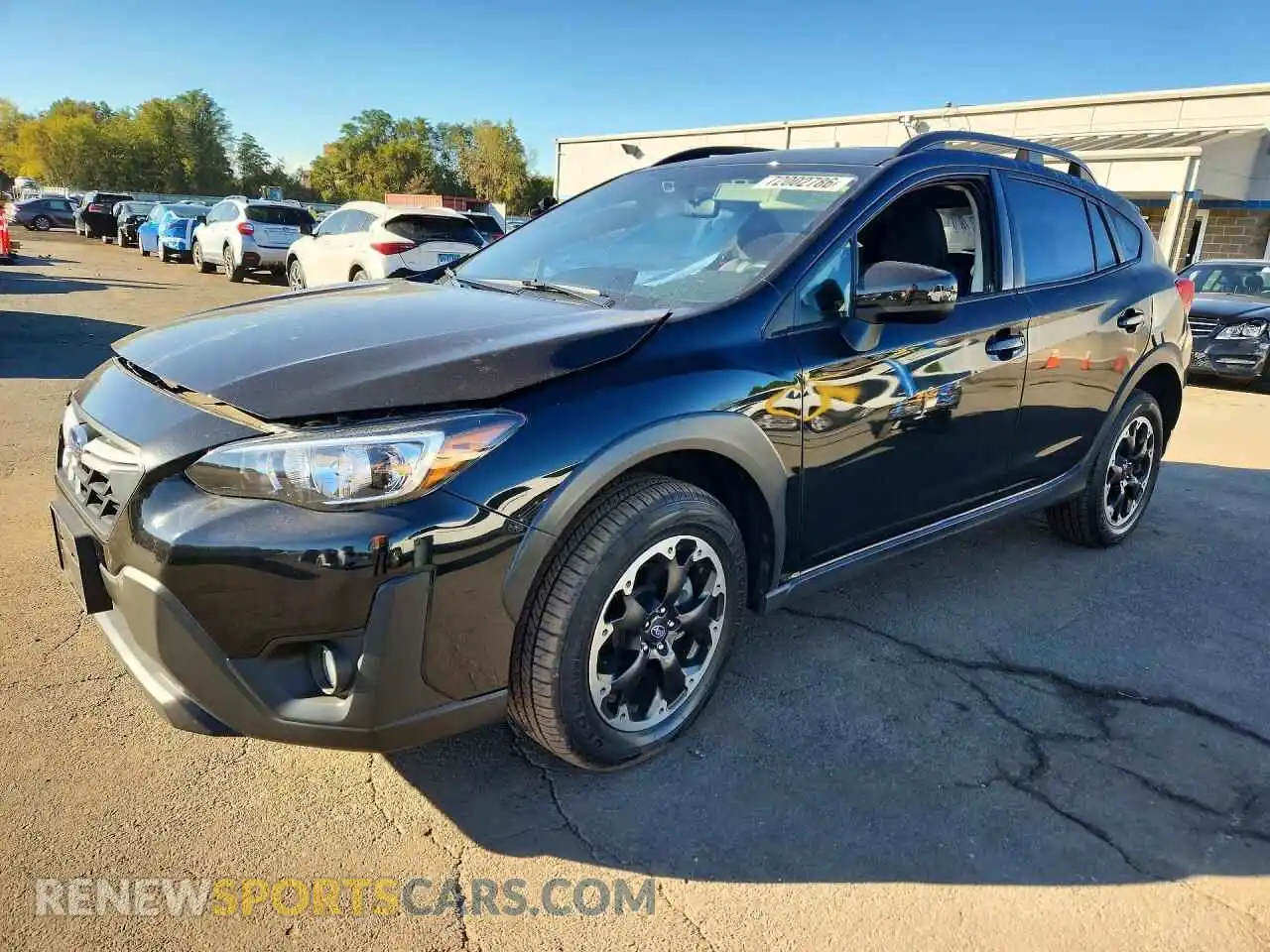 1 Photograph of a damaged car JF2GTAPCXM8336288 SUBARU CROSSTREK 2021