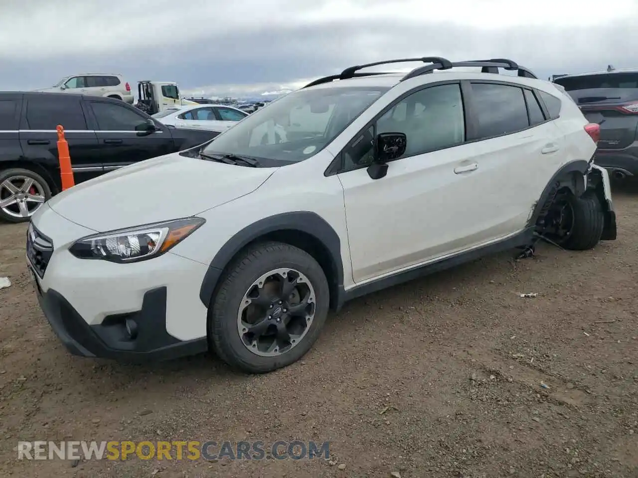 1 Photograph of a damaged car JF2GTAPCXM8666528 SUBARU CROSSTREK 2021