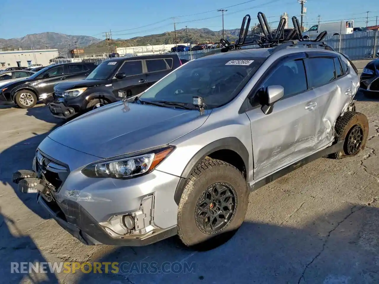 1 Photograph of a damaged car JF2GTAPCXMH356198 SUBARU CROSSTREK 2021