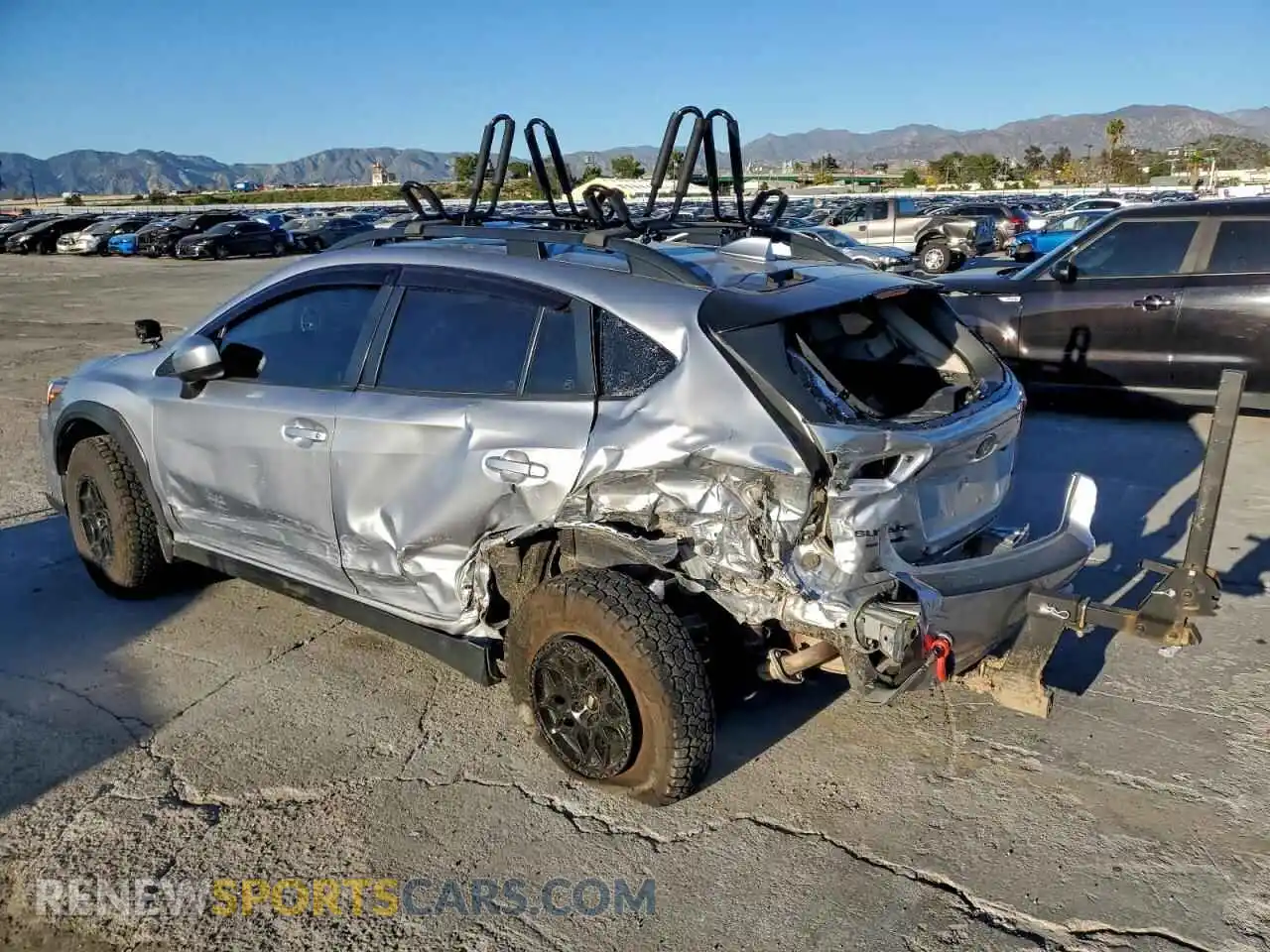 2 Photograph of a damaged car JF2GTAPCXMH356198 SUBARU CROSSTREK 2021