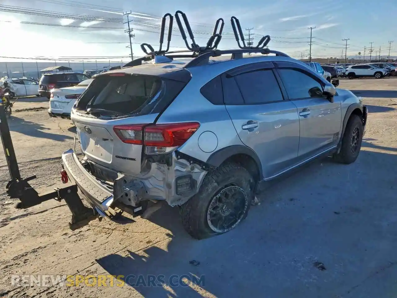 3 Photograph of a damaged car JF2GTAPCXMH356198 SUBARU CROSSTREK 2021