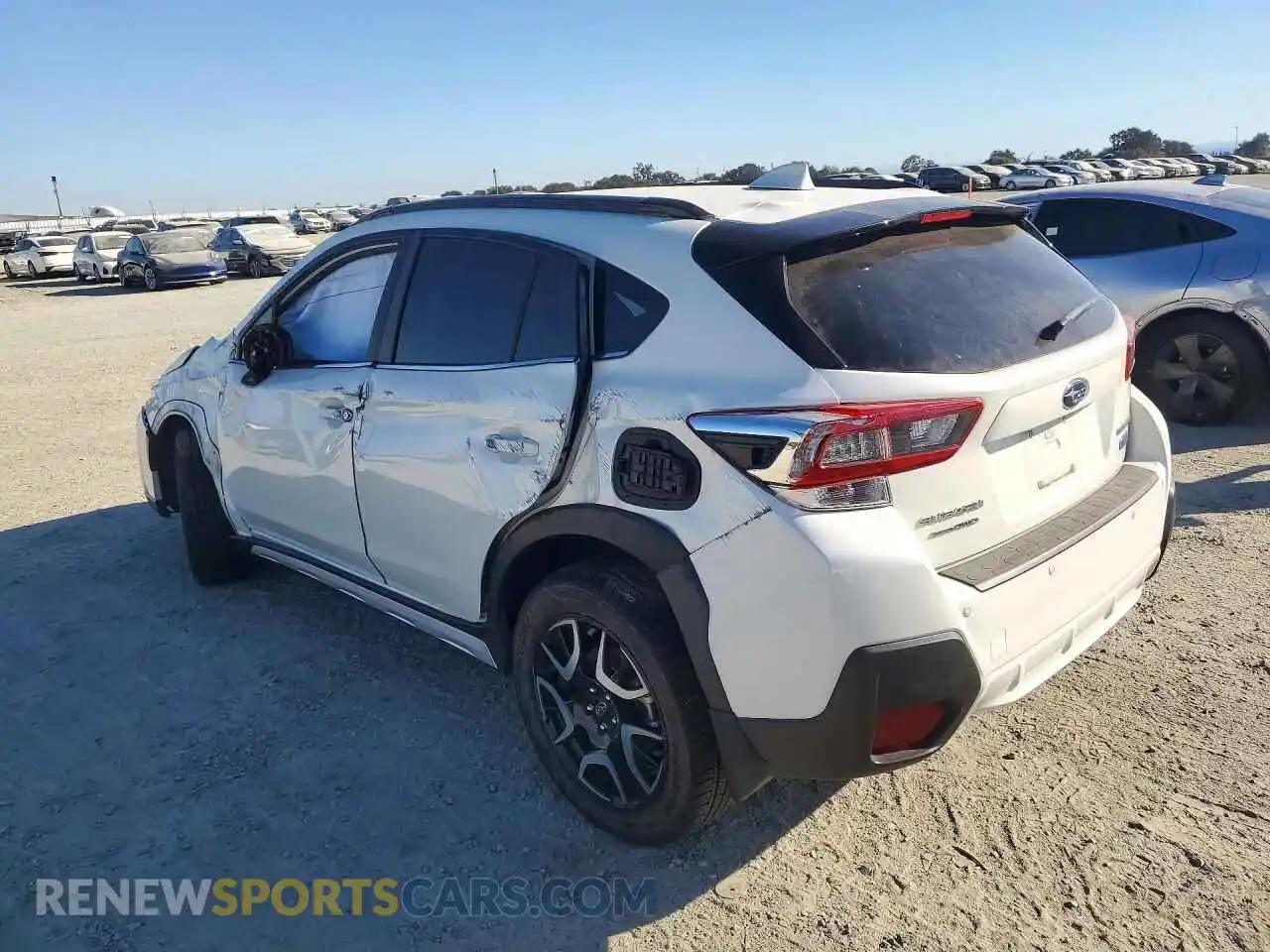 2 fotografías del automóvil dañado JF2GTDNC0MH330648 SUBARU CROSSTREK 2021