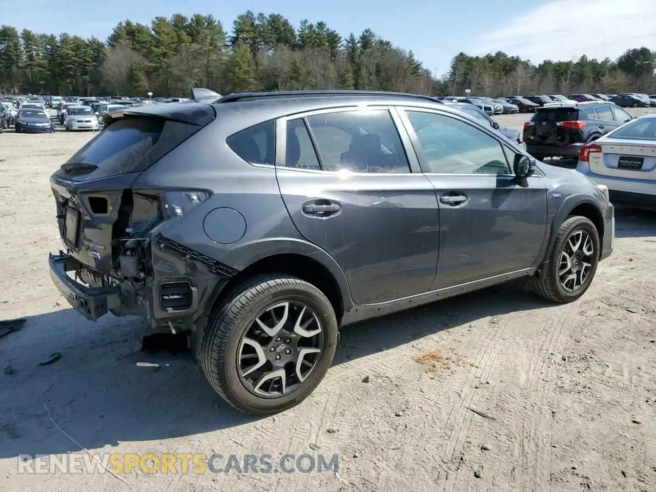 3 Photograph of a damaged car JF2GTDNC6MH336891 SUBARU CROSSTREK 2021