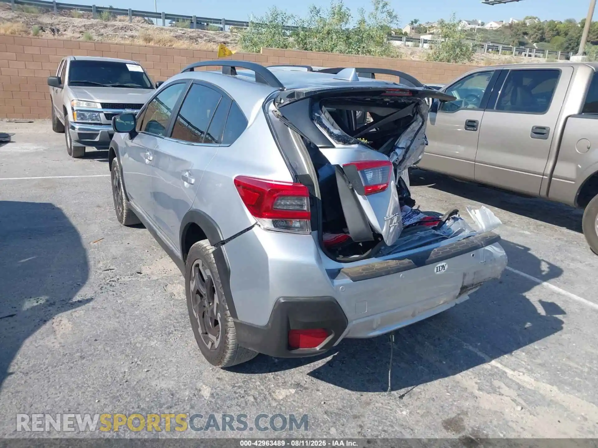 3 Photograph of a damaged car JF2GTHMC0M8255958 SUBARU CROSSTREK 2021
