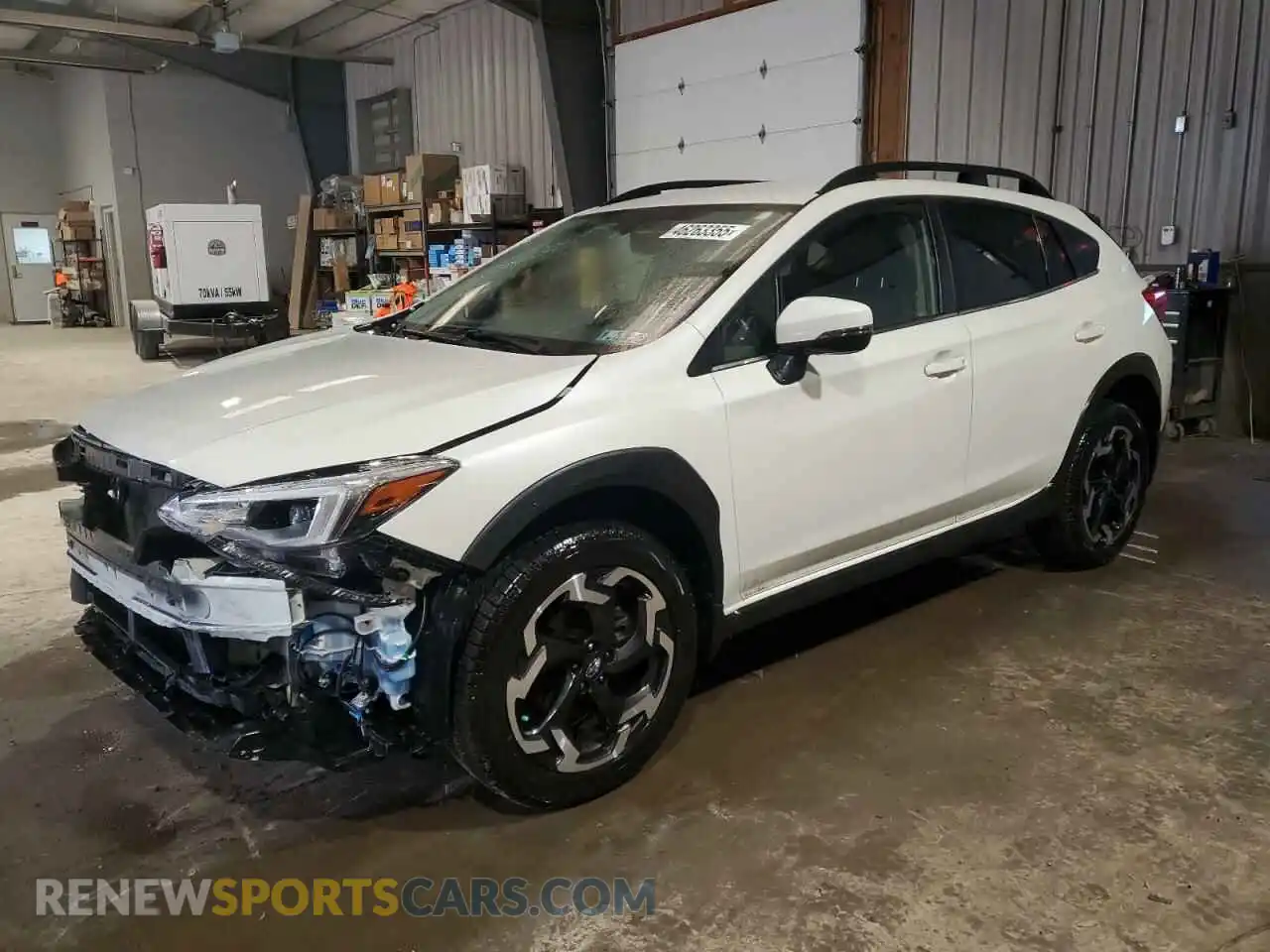 1 Photograph of a damaged car JF2GTHMC0M8327077 SUBARU CROSSTREK 2021