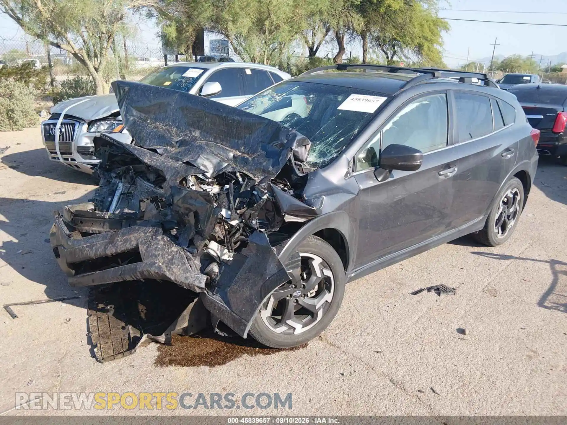 2 Photograph of a damaged car JF2GTHMC0MH313373 SUBARU CROSSTREK 2021