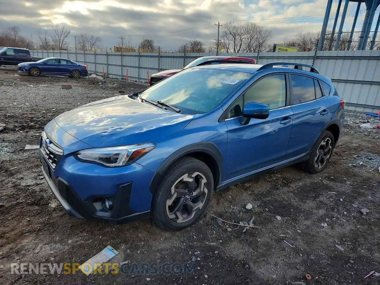 1 Photograph of a damaged car JF2GTHMC0MH367174 SUBARU CROSSTREK 2021