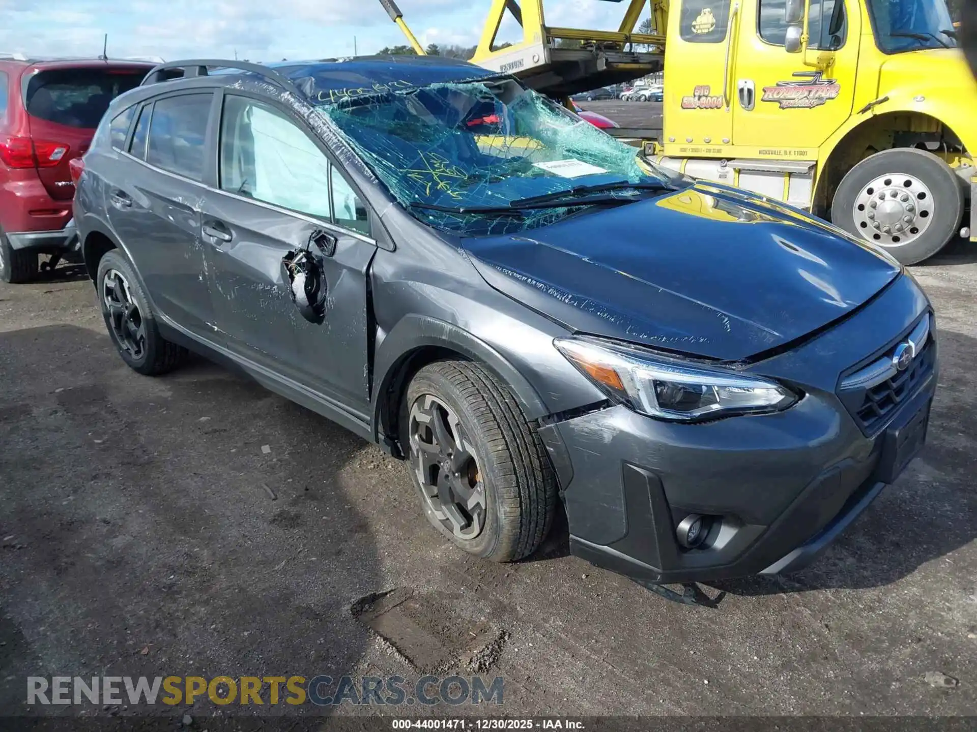 1 Photograph of a damaged car JF2GTHMC0MH656782 SUBARU CROSSTREK 2021
