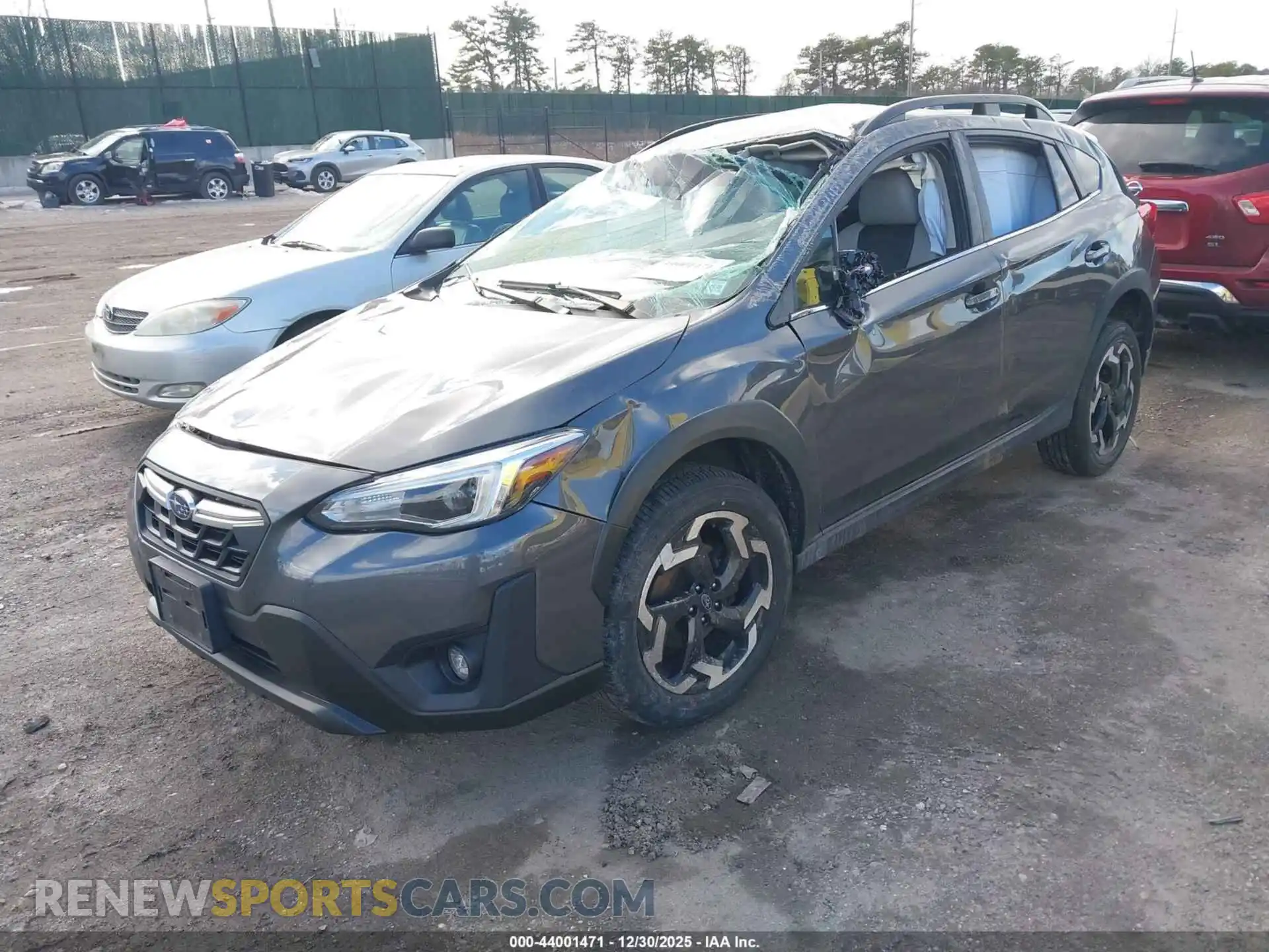 2 Photograph of a damaged car JF2GTHMC0MH656782 SUBARU CROSSTREK 2021
