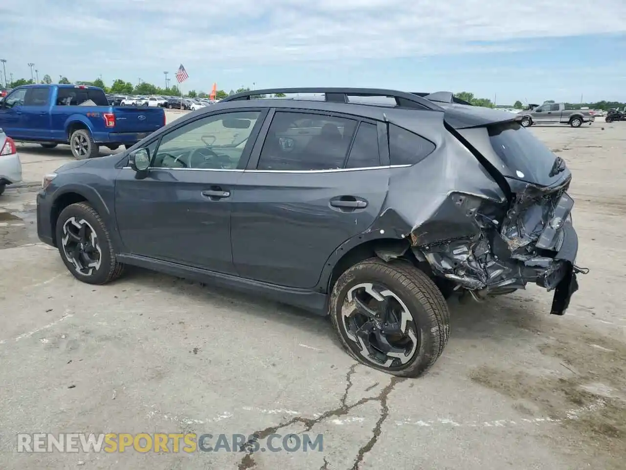 2 Photograph of a damaged car JF2GTHMC1M8240997 SUBARU CROSSTREK 2021