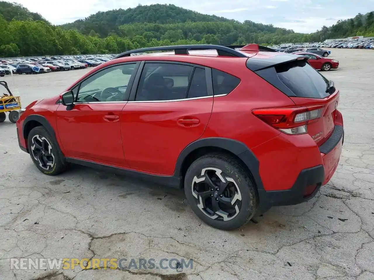 2 Photograph of a damaged car JF2GTHMC1M8335026 SUBARU CROSSTREK 2021